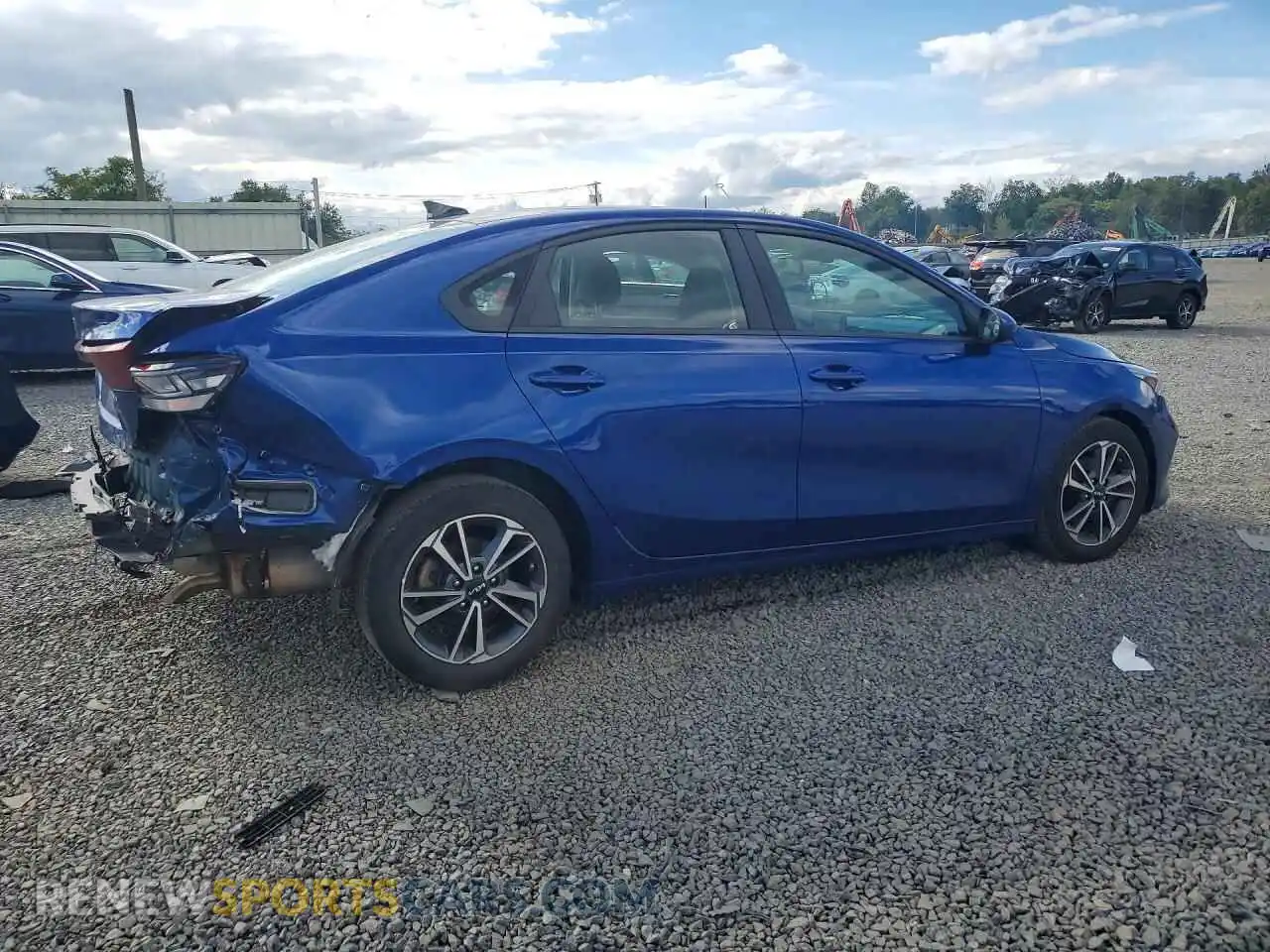 3 Photograph of a damaged car 3KPF24AD4NE459060 KIA FORTE 2022
