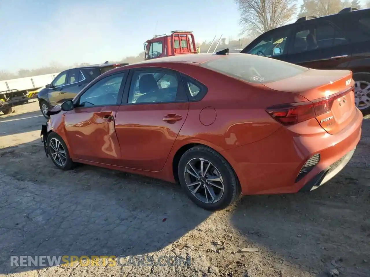 2 Photograph of a damaged car 3KPF24AD4NE471709 KIA FORTE 2022