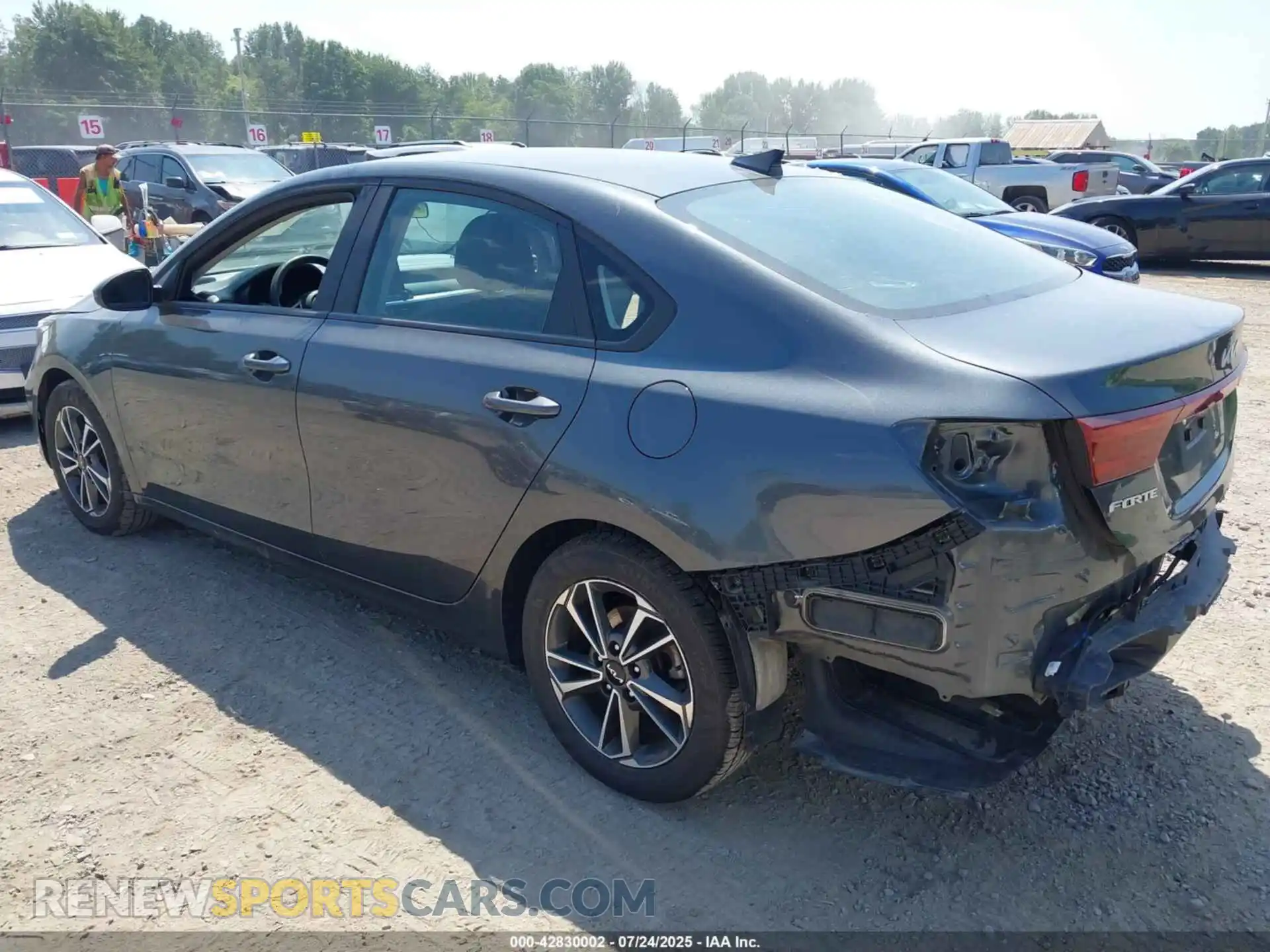 3 Photograph of a damaged car 3KPF24AD7NE431771 KIA FORTE 2022
