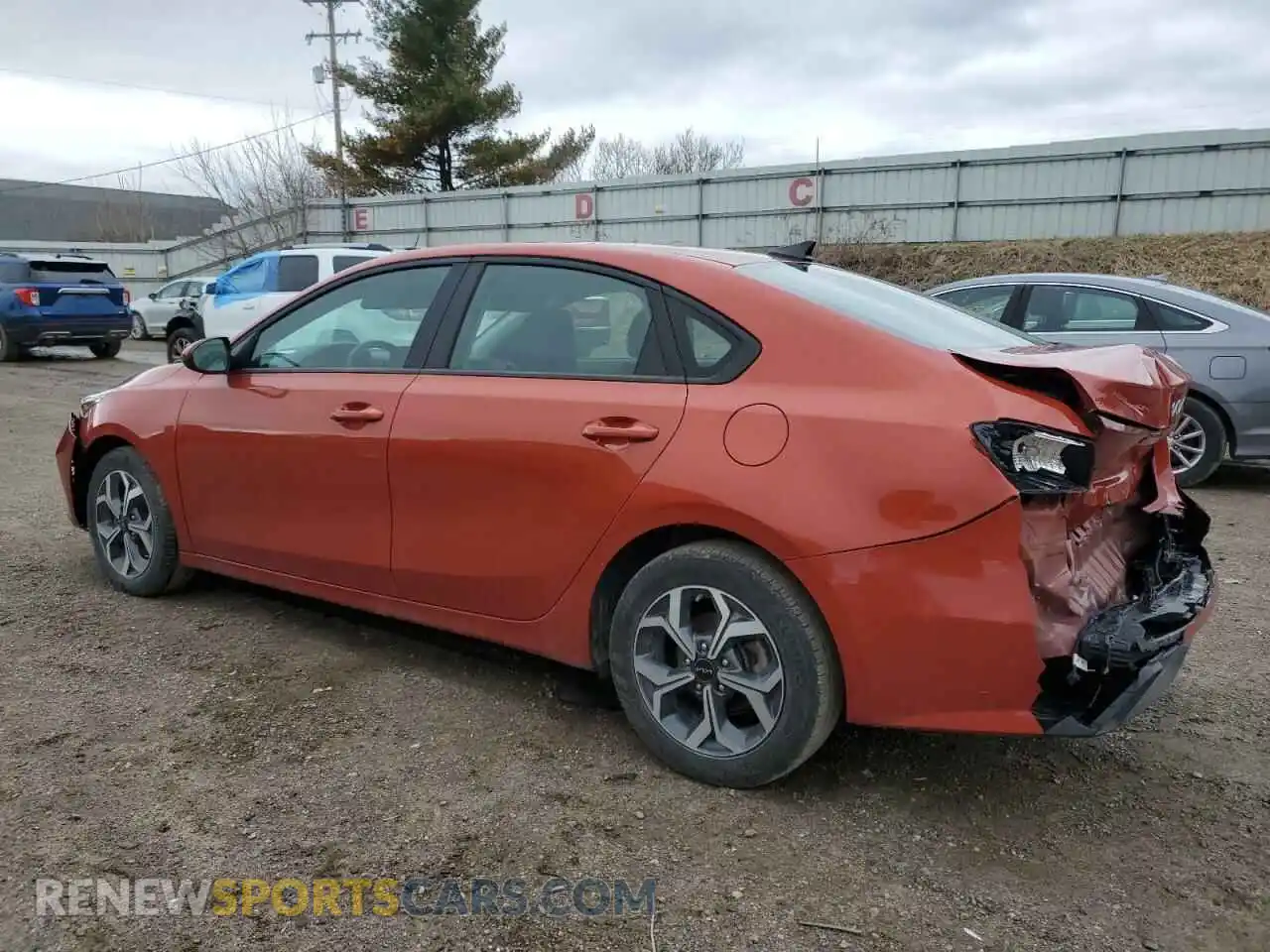 2 Photograph of a damaged car 3KPF24AD7NE449560 KIA FORTE 2022