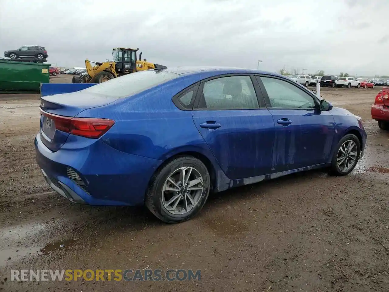 3 fotografías del automóvil dañado 3KPF24AD8NE417975 KIA FORTE 2022