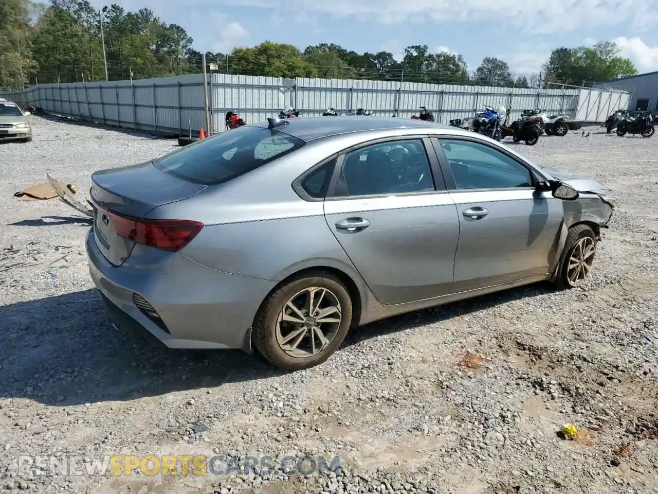 3 Photograph of a damaged car 3KPF24AD9NE430475 KIA FORTE 2022