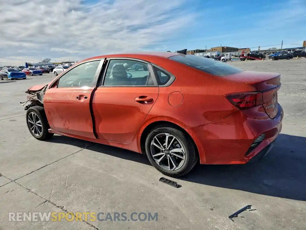 2 Photograph of a damaged car 3KPF24AD9NE486562 KIA FORTE 2022