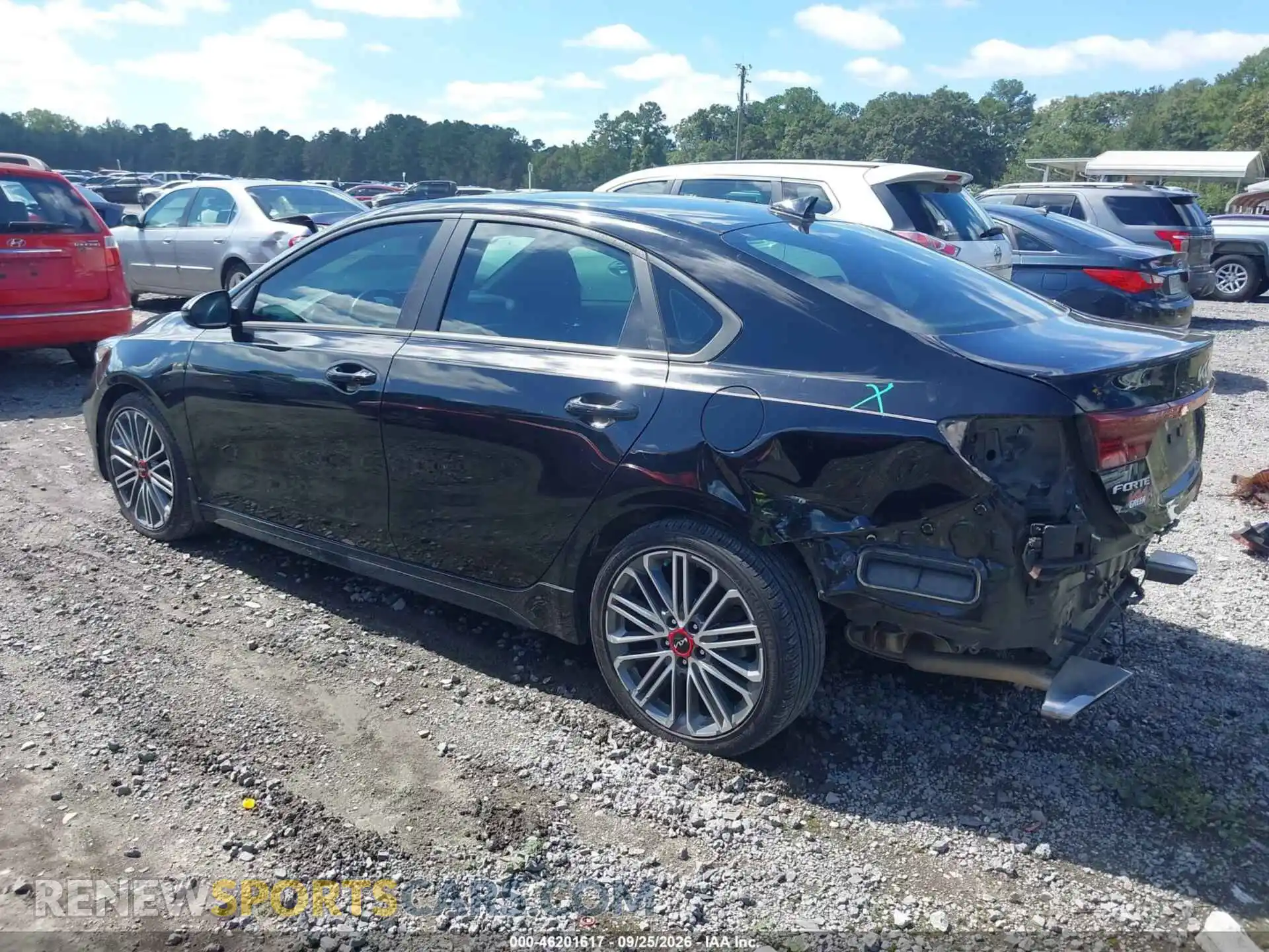 3 Photograph of a damaged car 3KPF44AC5NE474345 KIA FORTE 2022