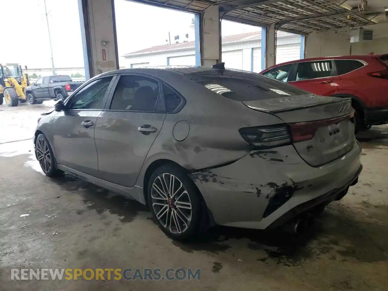 2 fotografías del automóvil dañado 3KPF44AC6NE461040 KIA FORTE 2022