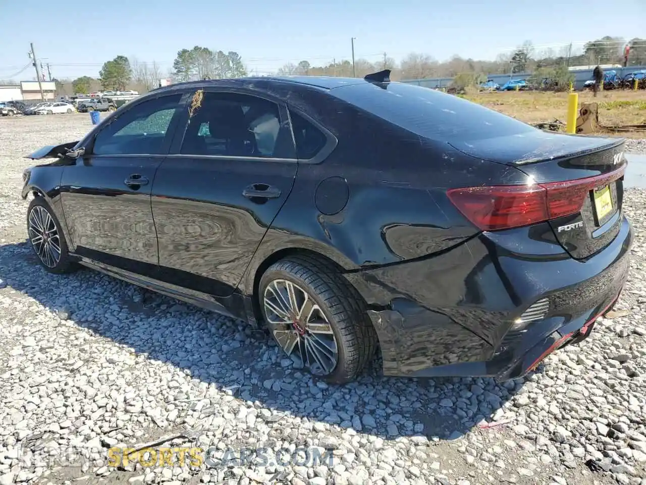 2 Photograph of a damaged car 3KPF44AC8NE434552 KIA FORTE 2022