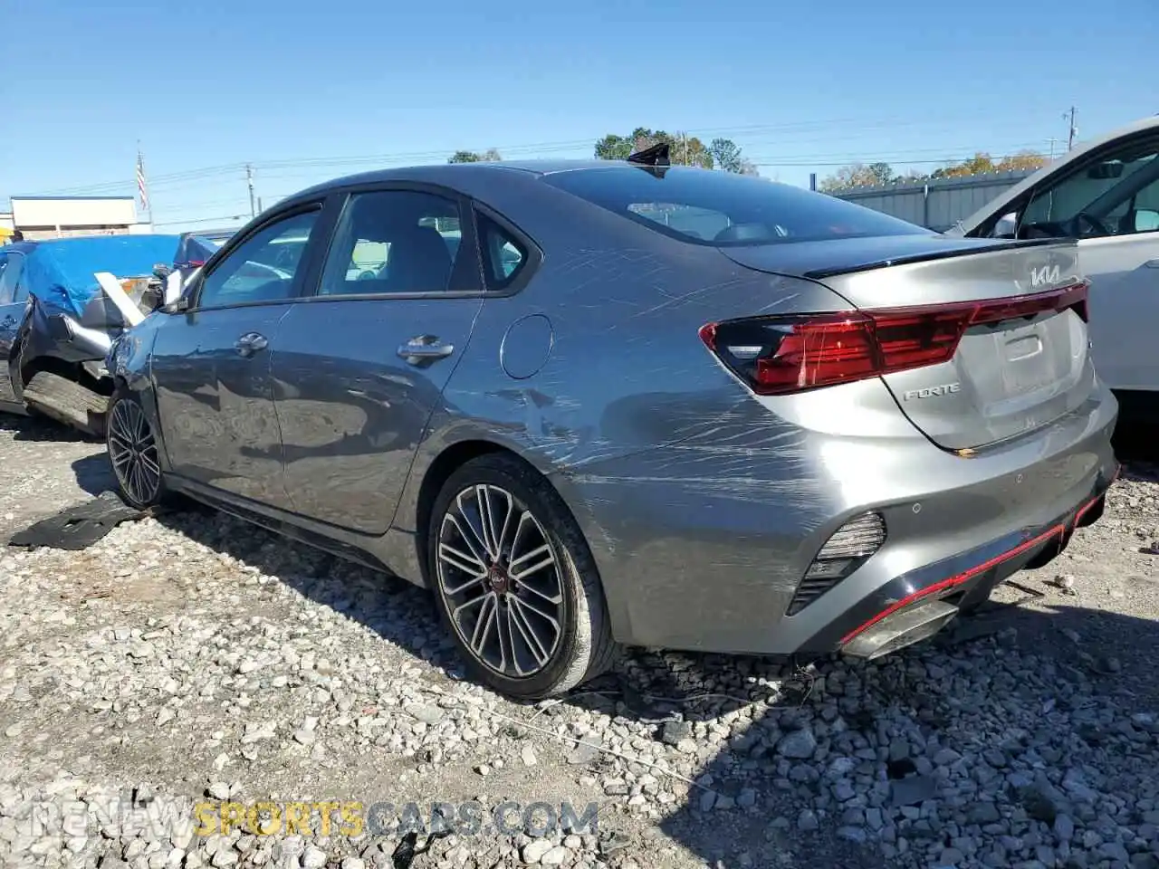 2 Photograph of a damaged car 3KPF44AC9NE480052 KIA FORTE 2022