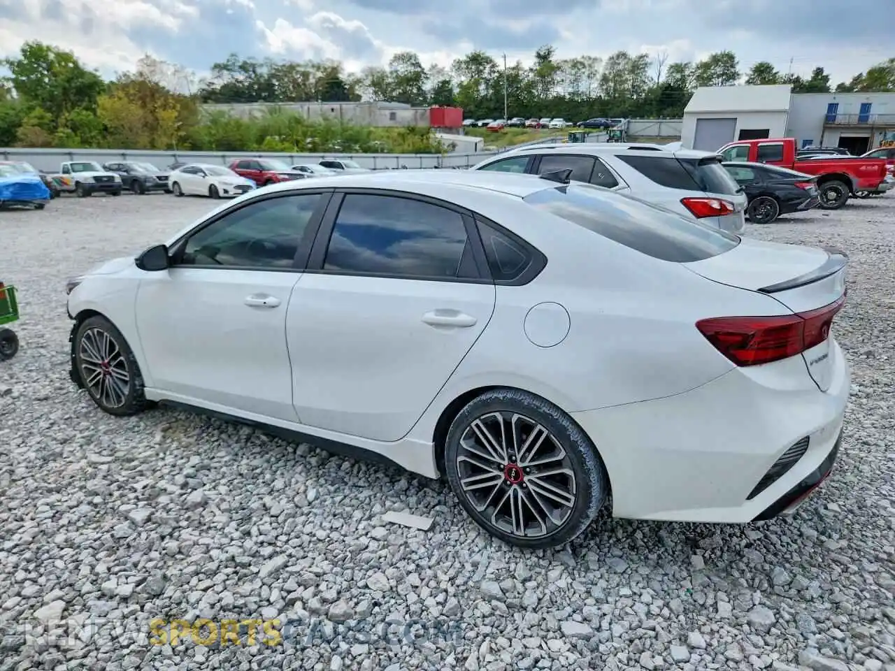 2 fotografías del automóvil dañado 3KPF44ACXNE479203 KIA FORTE 2022