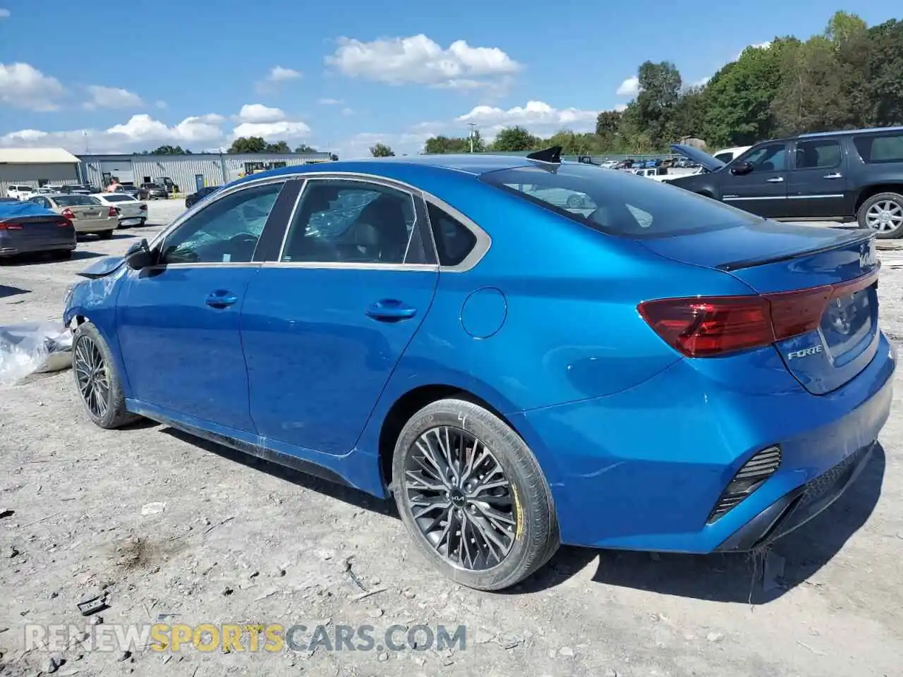 2 Photograph of a damaged car 3KPF54AD0NE450301 KIA FORTE 2022