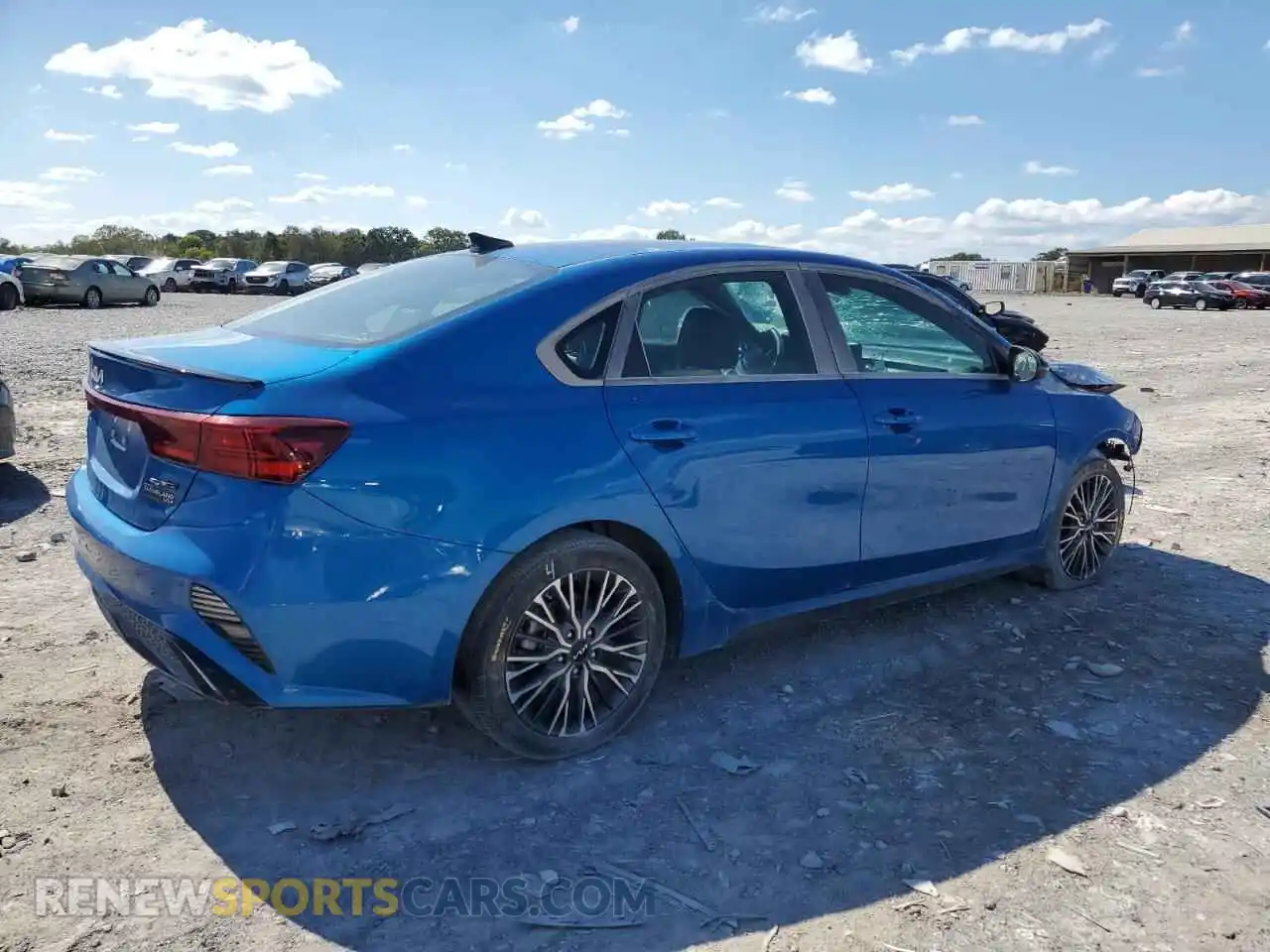 3 Photograph of a damaged car 3KPF54AD0NE450301 KIA FORTE 2022