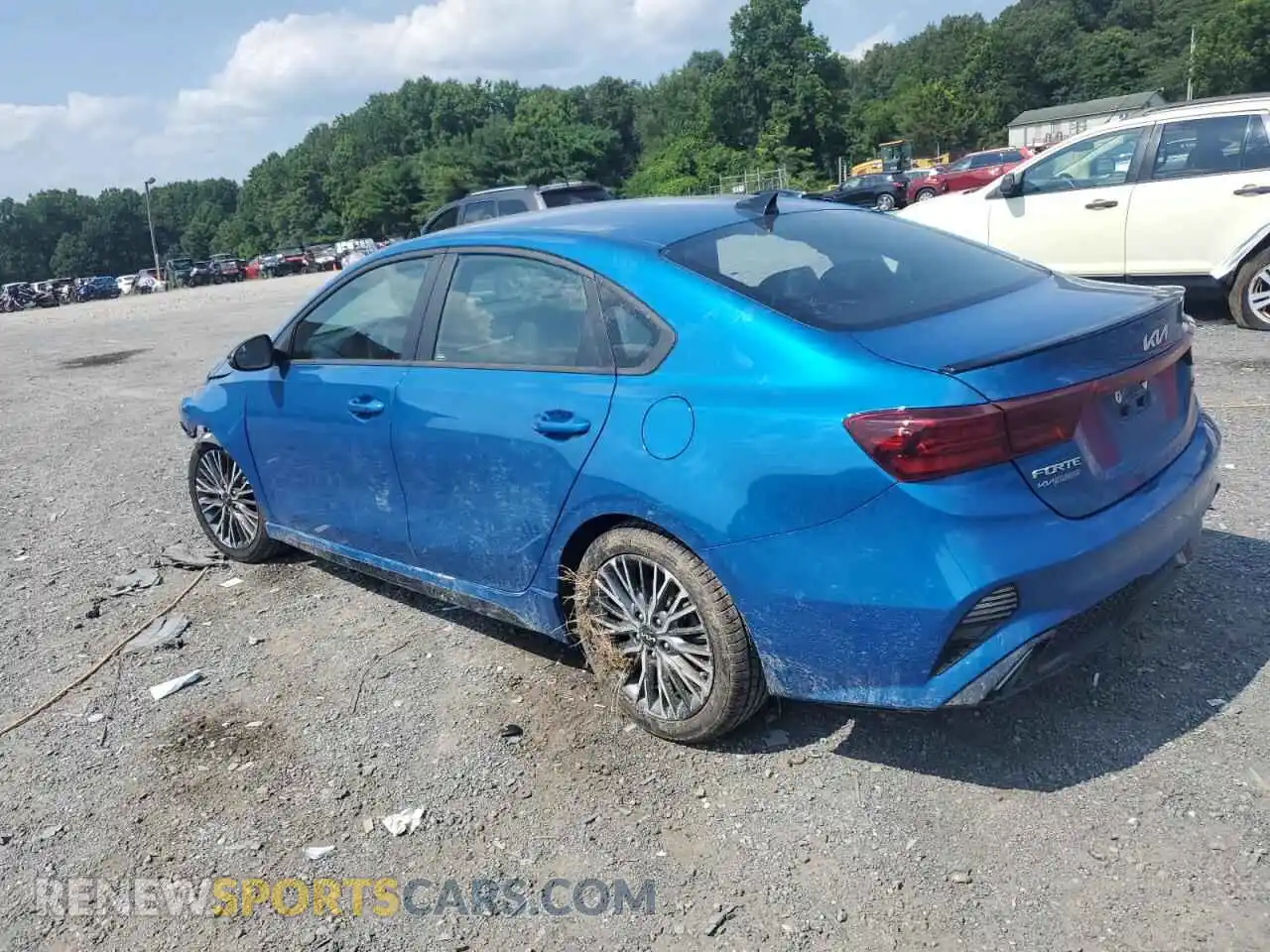 2 Photograph of a damaged car 3KPF54AD0NE498770 KIA FORTE 2022