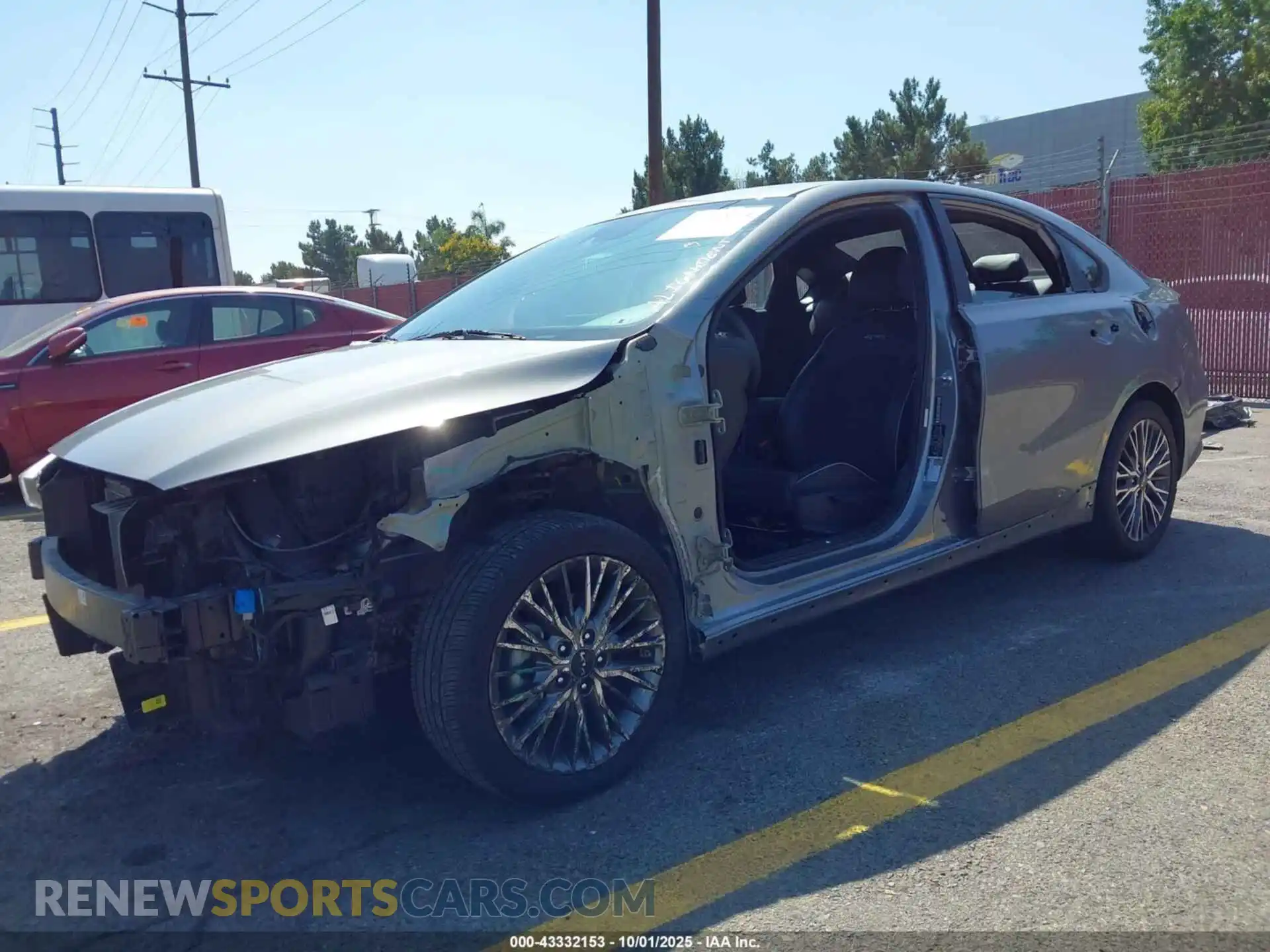2 Photograph of a damaged car 3KPF54AD1NE447908 KIA FORTE 2022