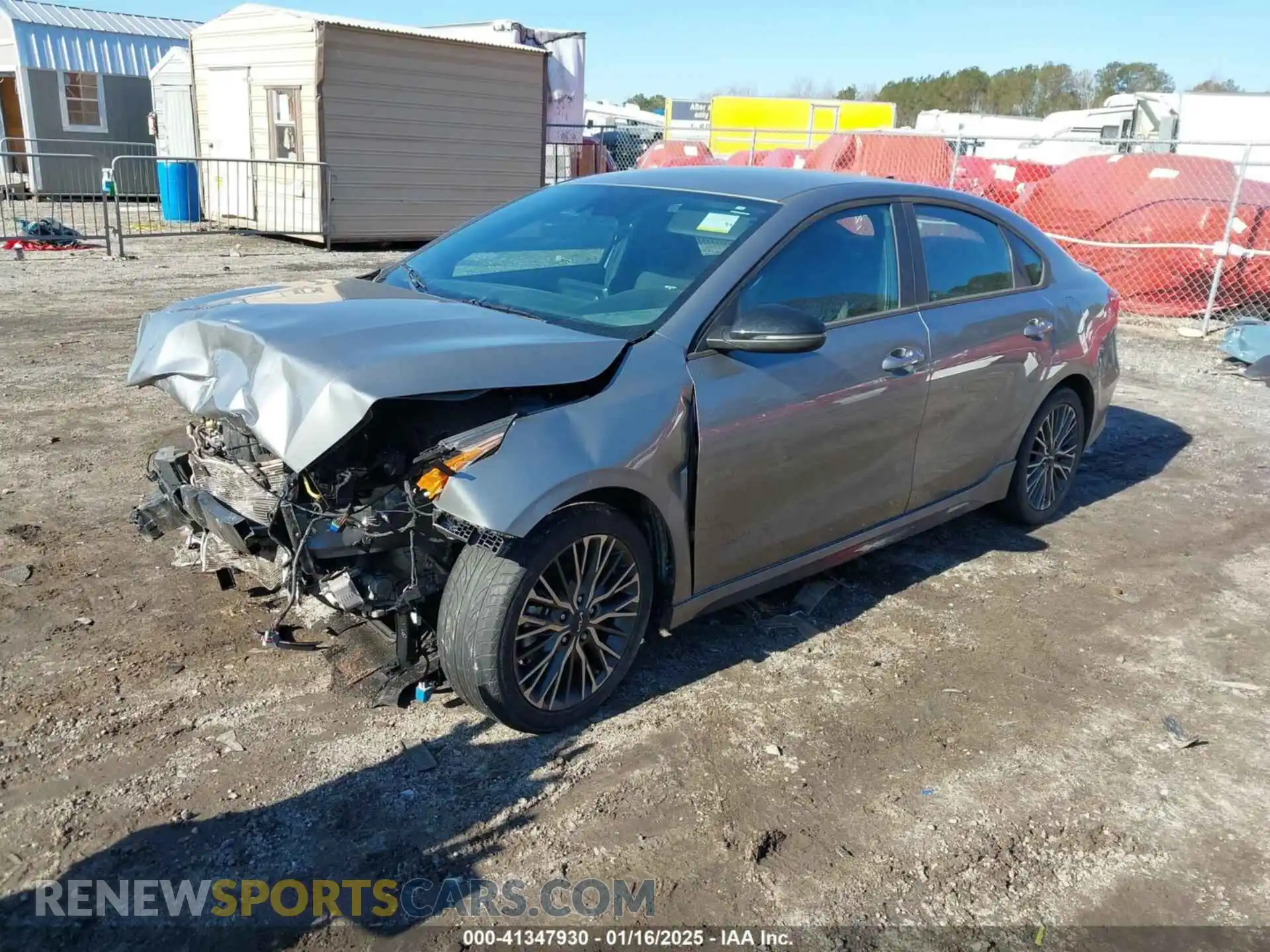 2 Photograph of a damaged car 3KPF54AD3NE489352 KIA FORTE 2022