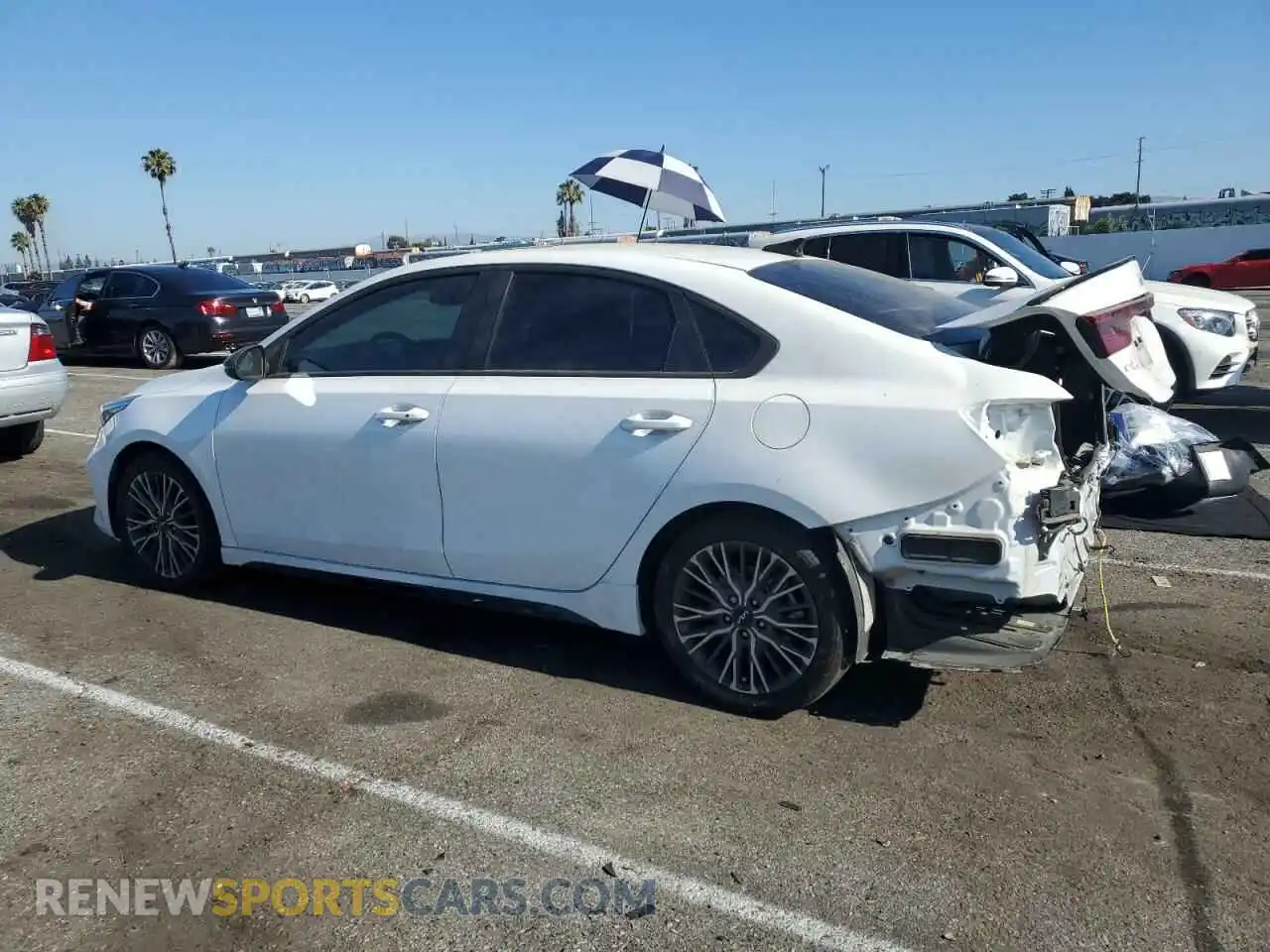 2 Photograph of a damaged car 3KPF54AD4NE483771 KIA FORTE 2022