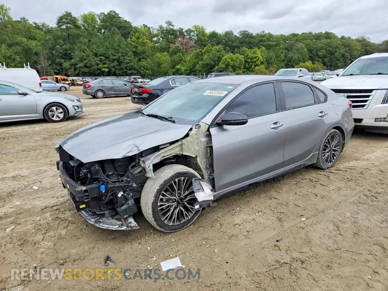 1 fotografías del automóvil dañado 3KPF54AD4NE511018 KIA FORTE 2022