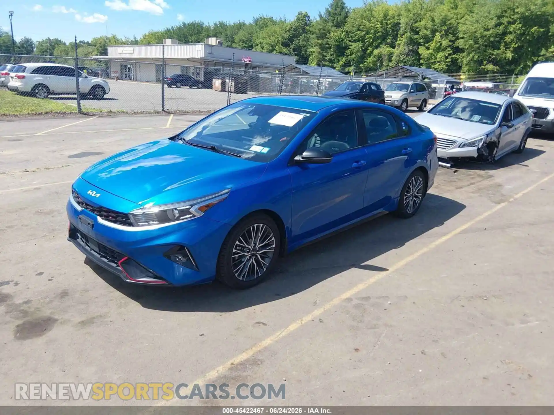 2 Photograph of a damaged car 3KPF54AD5NE425944 KIA FORTE 2022