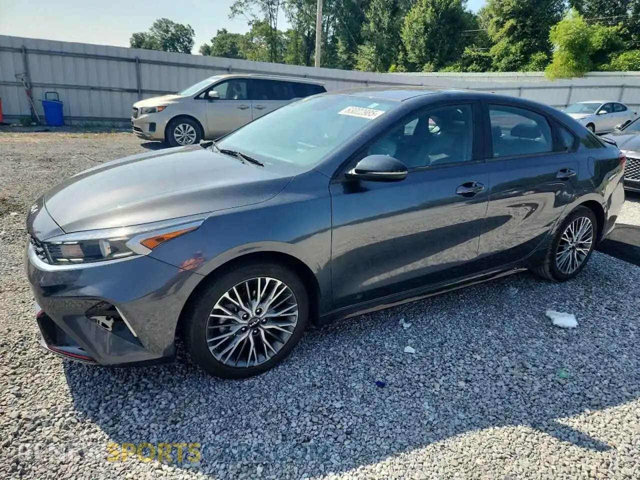1 Photograph of a damaged car 3KPF54AD5NE448043 KIA FORTE 2022