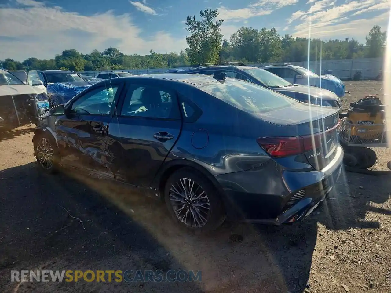 2 Photograph of a damaged car 3KPF54AD5NE470236 KIA FORTE 2022
