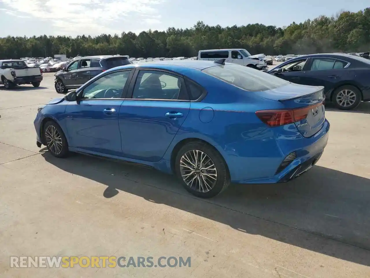 2 Photograph of a damaged car 3KPF54AD5NE477770 KIA FORTE 2022