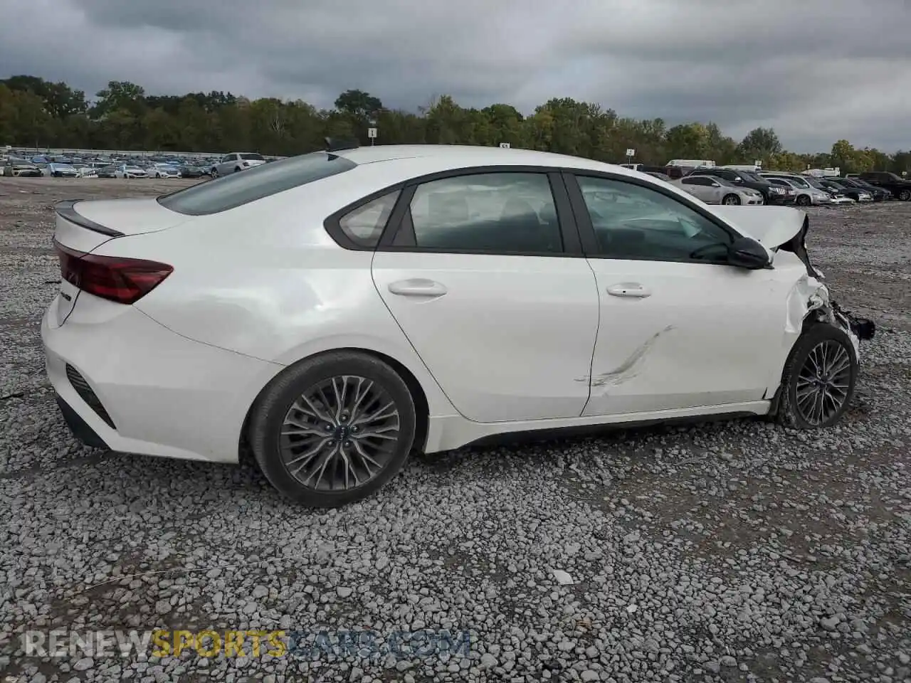 3 fotografías del automóvil dañado 3KPF54AD5NE506698 KIA FORTE 2022