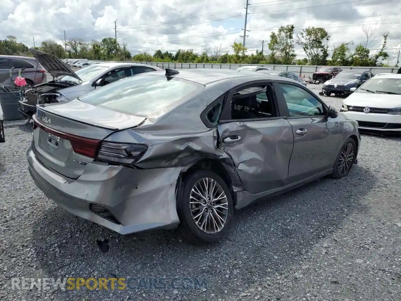 3 Photograph of a damaged car 3KPF54AD6NE448231 KIA FORTE 2022