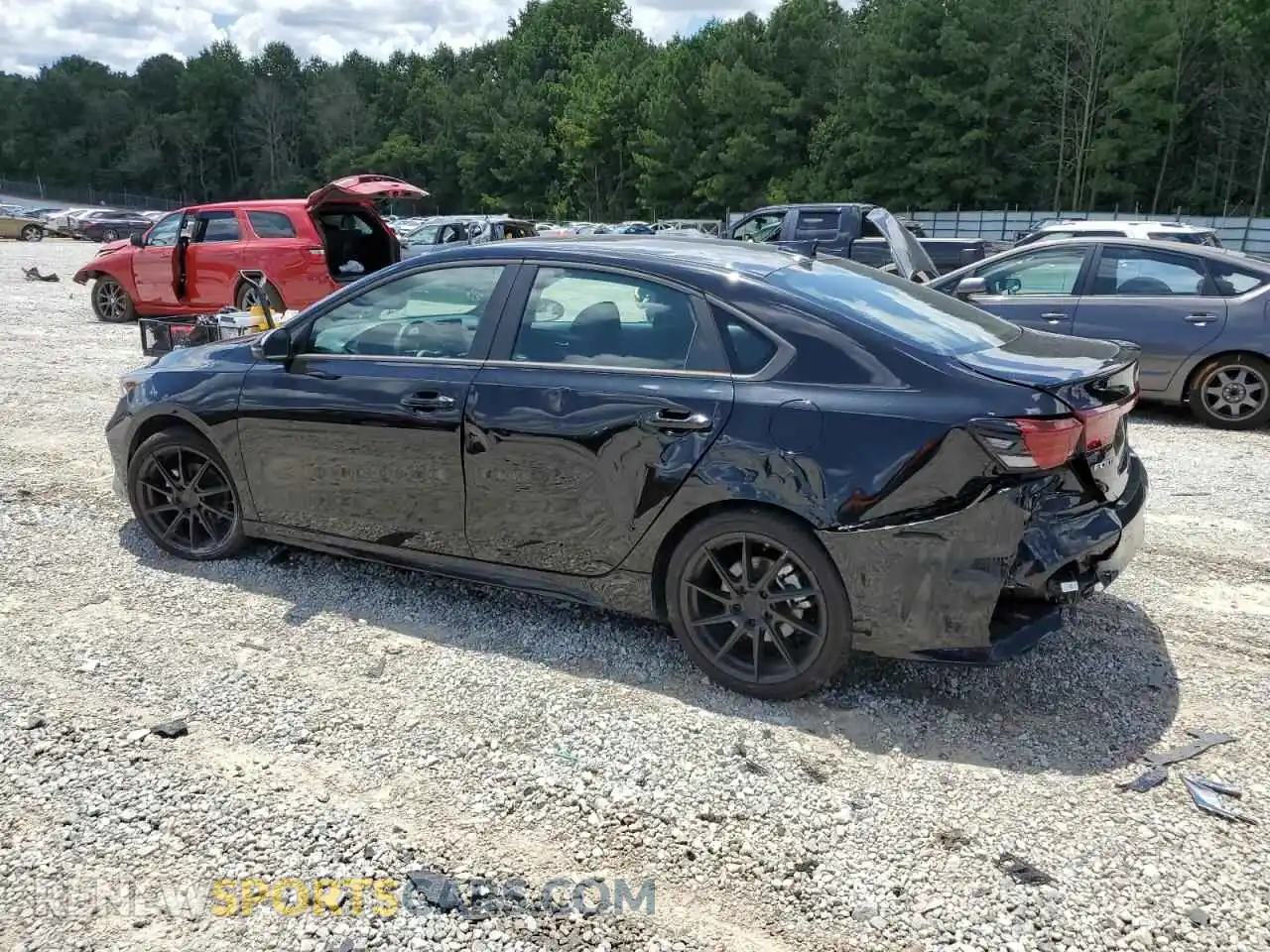 2 Photograph of a damaged car 3KPF54AD6NE501543 KIA FORTE 2022