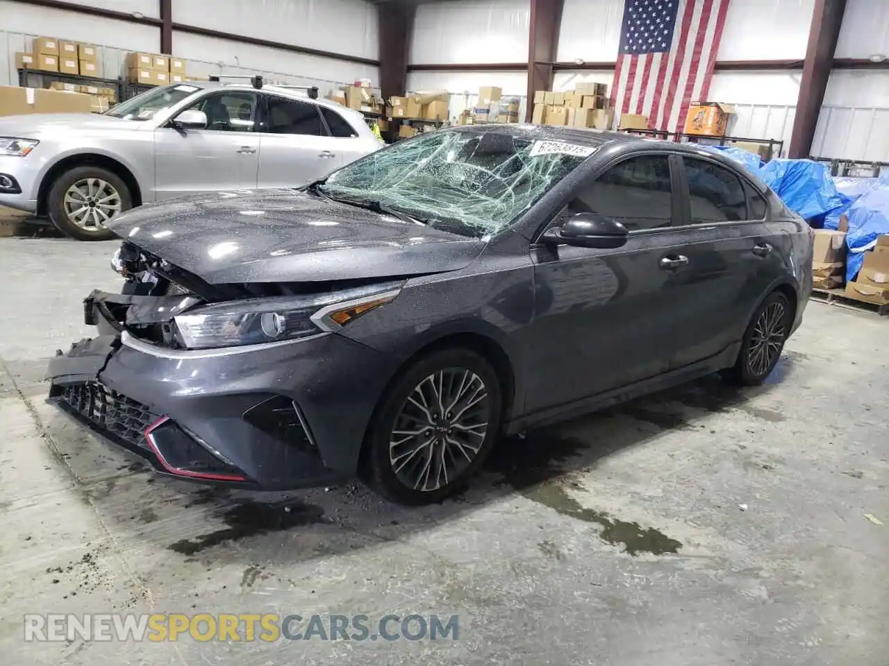 1 fotografías del automóvil dañado 3KPF54AD9NE484656 KIA FORTE 2022