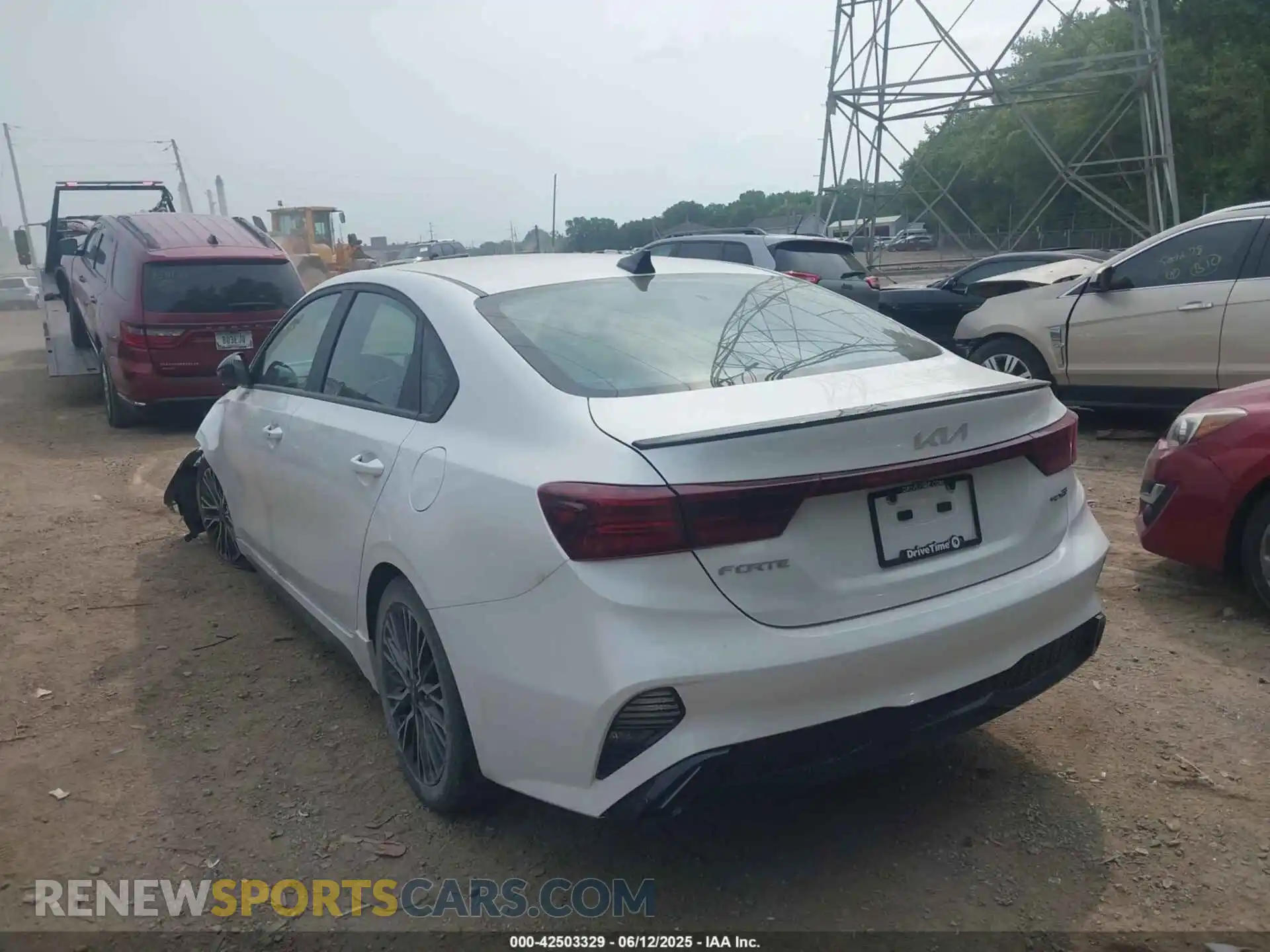 3 Photograph of a damaged car 3KPF54ADXNE430427 KIA FORTE 2022