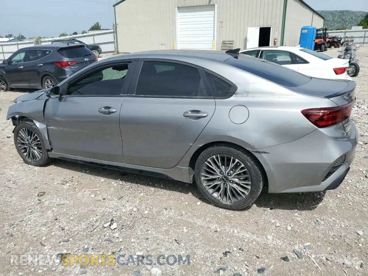 2 Photograph of a damaged car 3KPF54ADXNE436065 KIA FORTE 2022