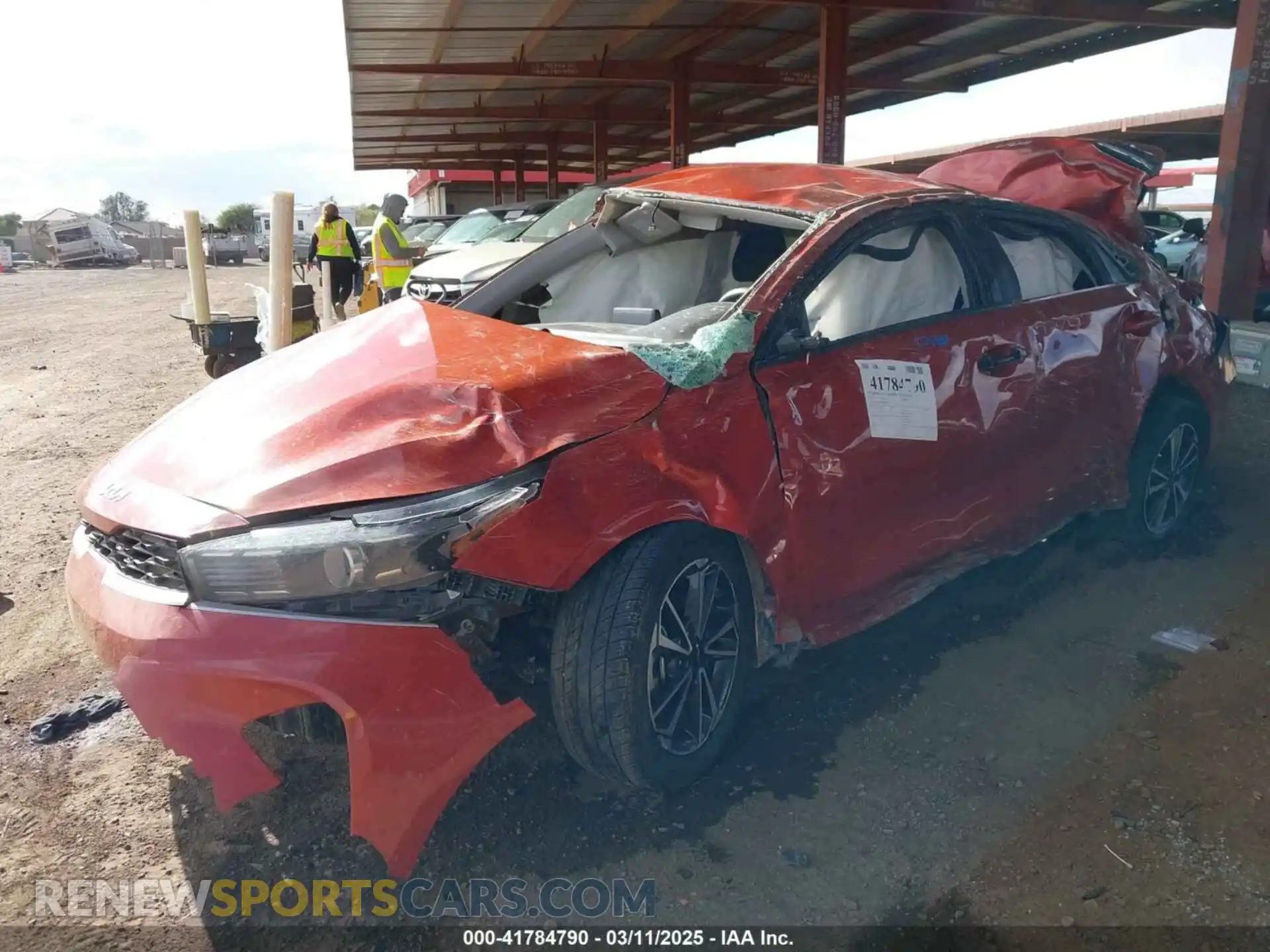 2 Photograph of a damaged car 3KPF24AD0PE508984 KIA FORTE 2023