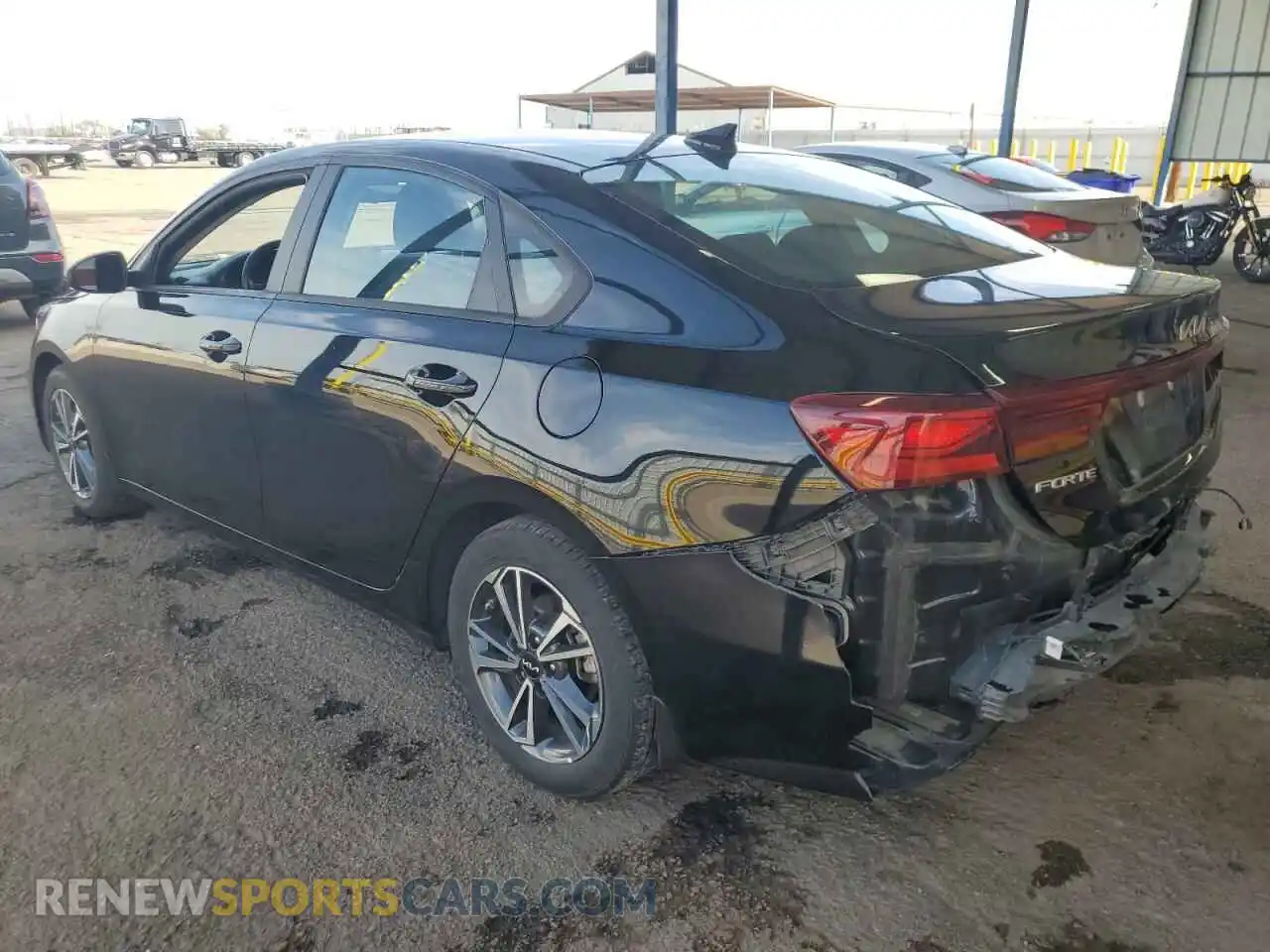 2 Photograph of a damaged car 3KPF24AD0PE555111 KIA FORTE 2023