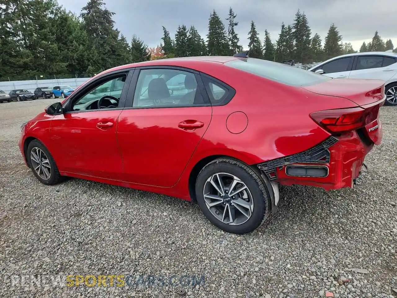 2 fotografías del automóvil dañado 3KPF24AD0PE596998 KIA FORTE 2023