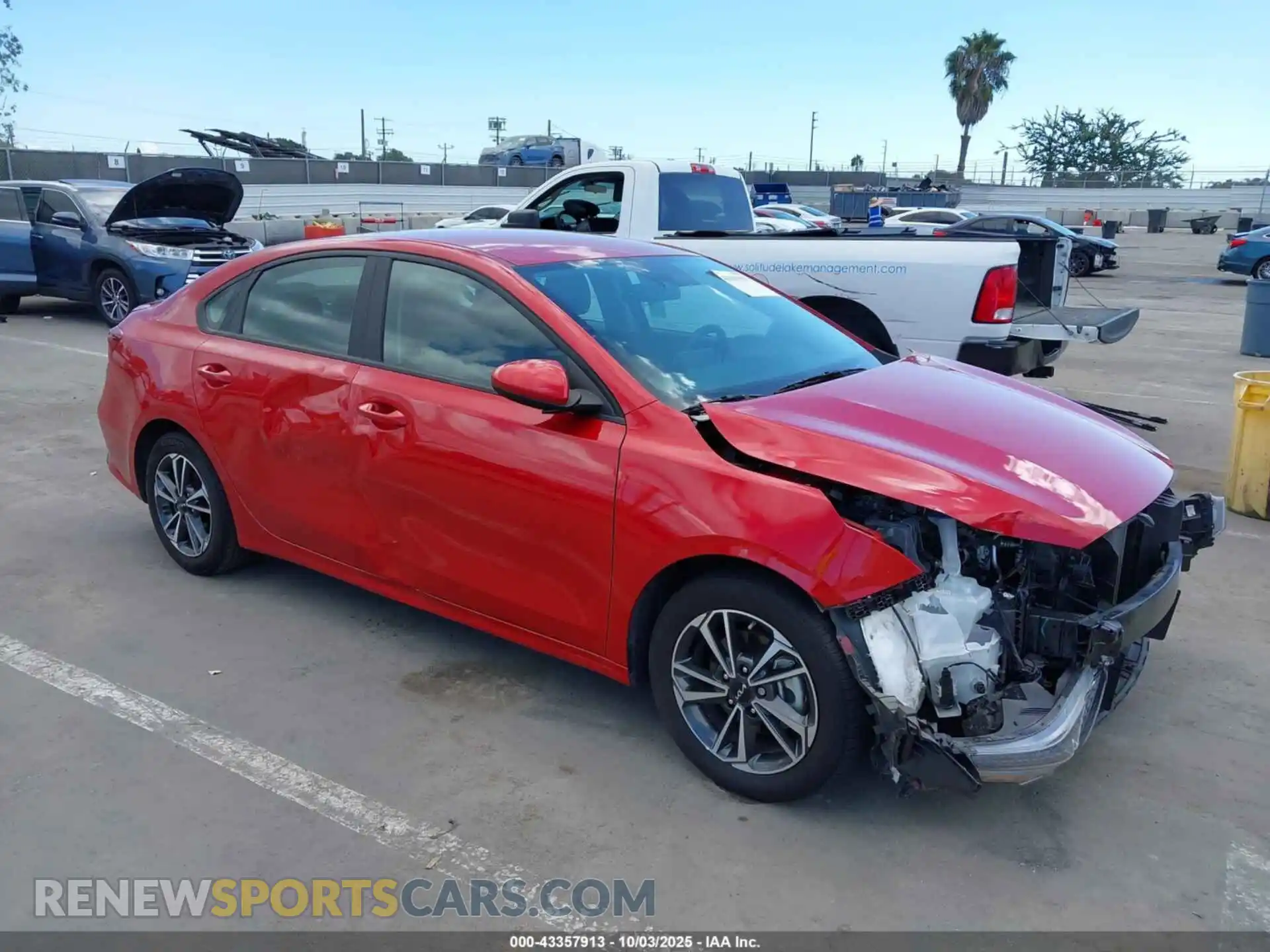 1 Photograph of a damaged car 3KPF24AD0PE611239 KIA FORTE 2023