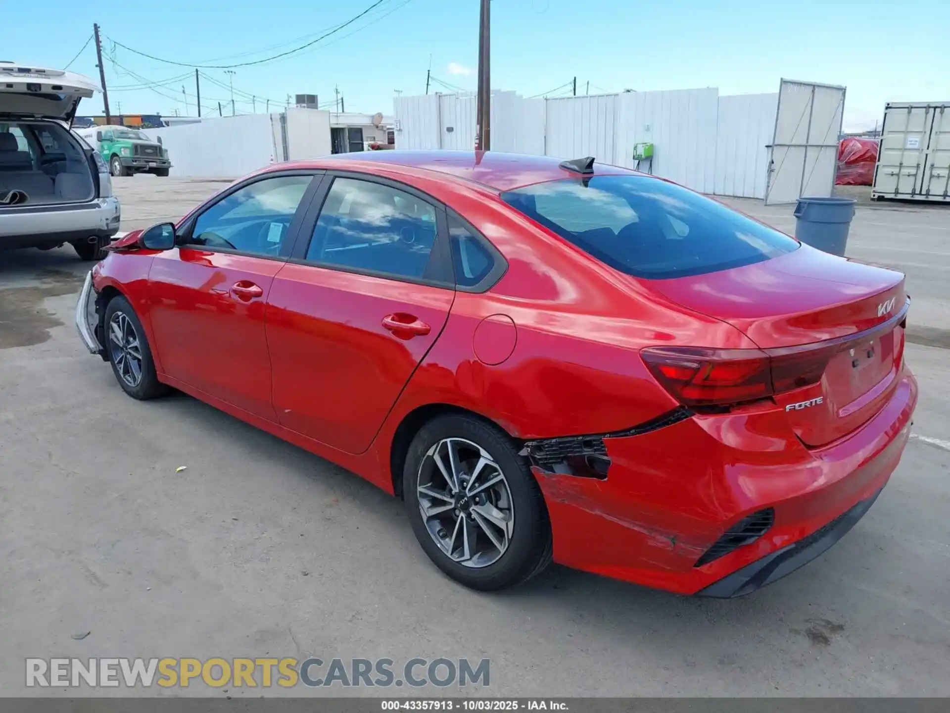 3 Photograph of a damaged car 3KPF24AD0PE611239 KIA FORTE 2023