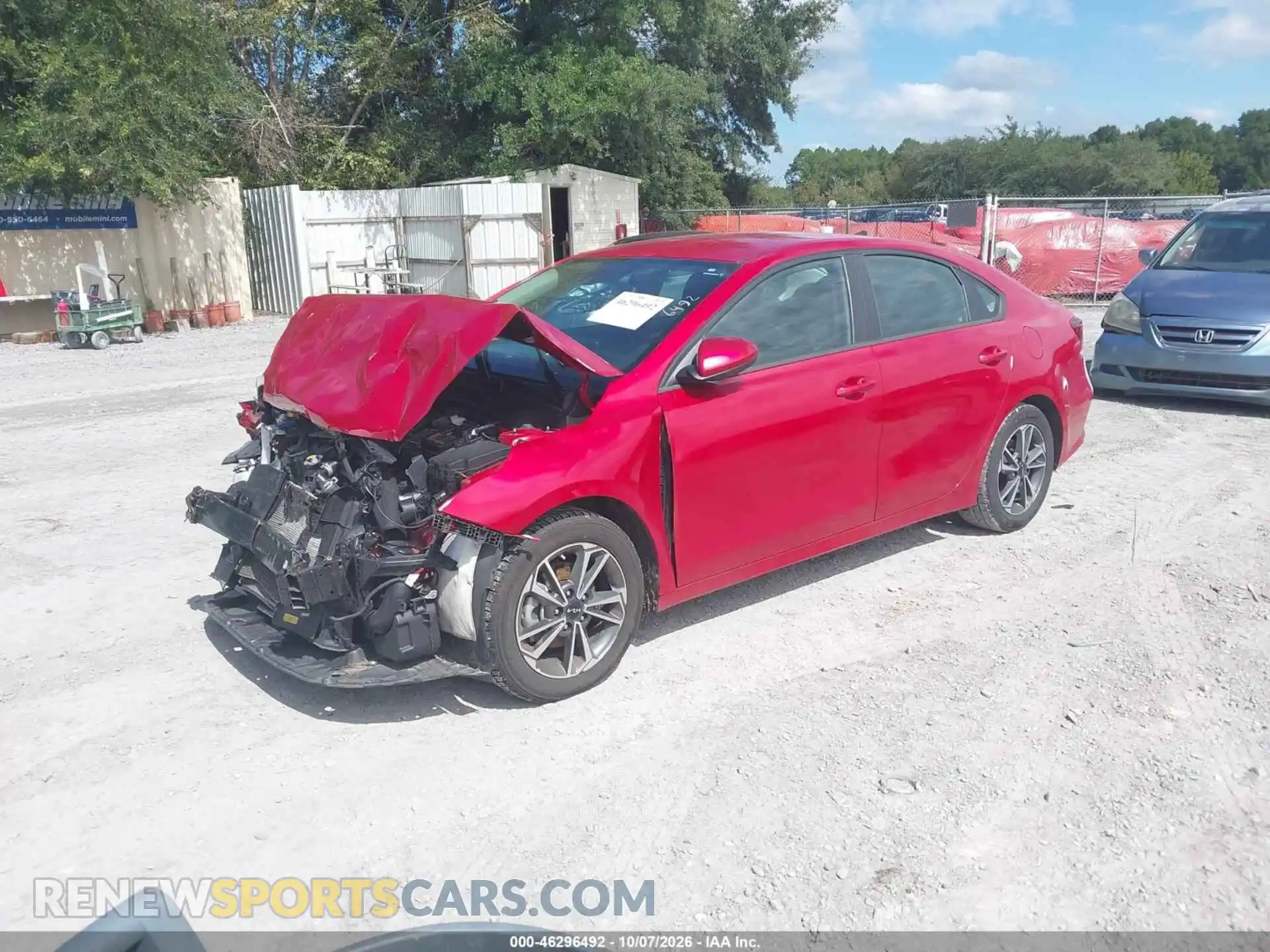2 Photograph of a damaged car 3KPF24AD0PE625092 KIA FORTE 2023