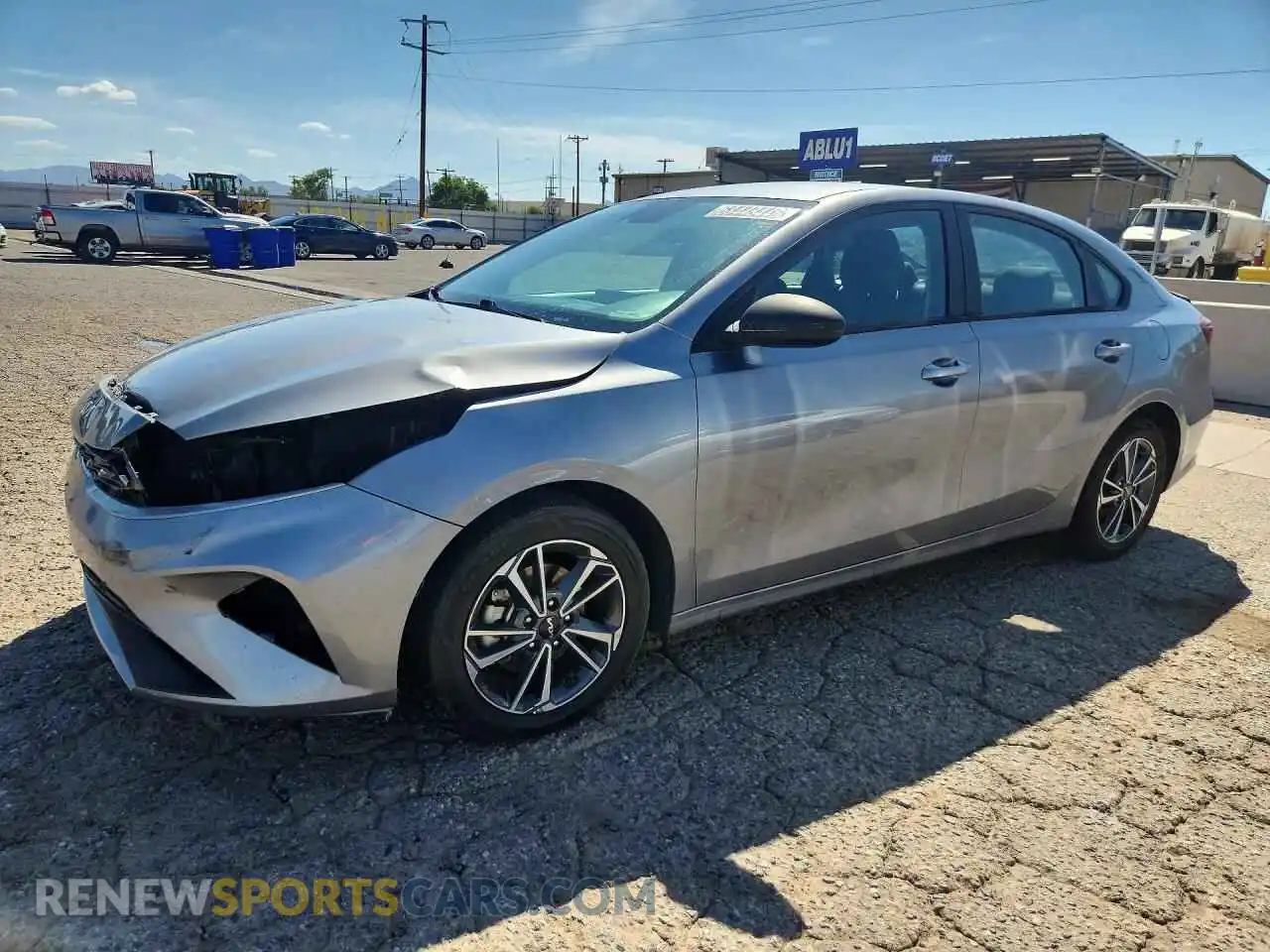 1 Photograph of a damaged car 3KPF24AD0PE631698 KIA FORTE 2023