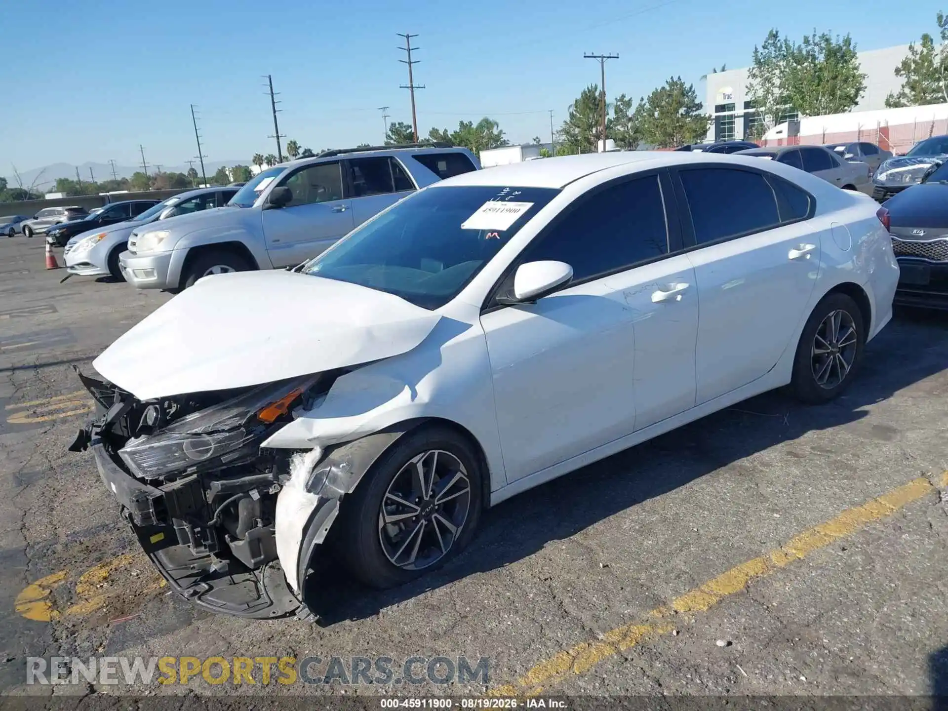 2 Photograph of a damaged car 3KPF24AD0PE653698 KIA FORTE 2023