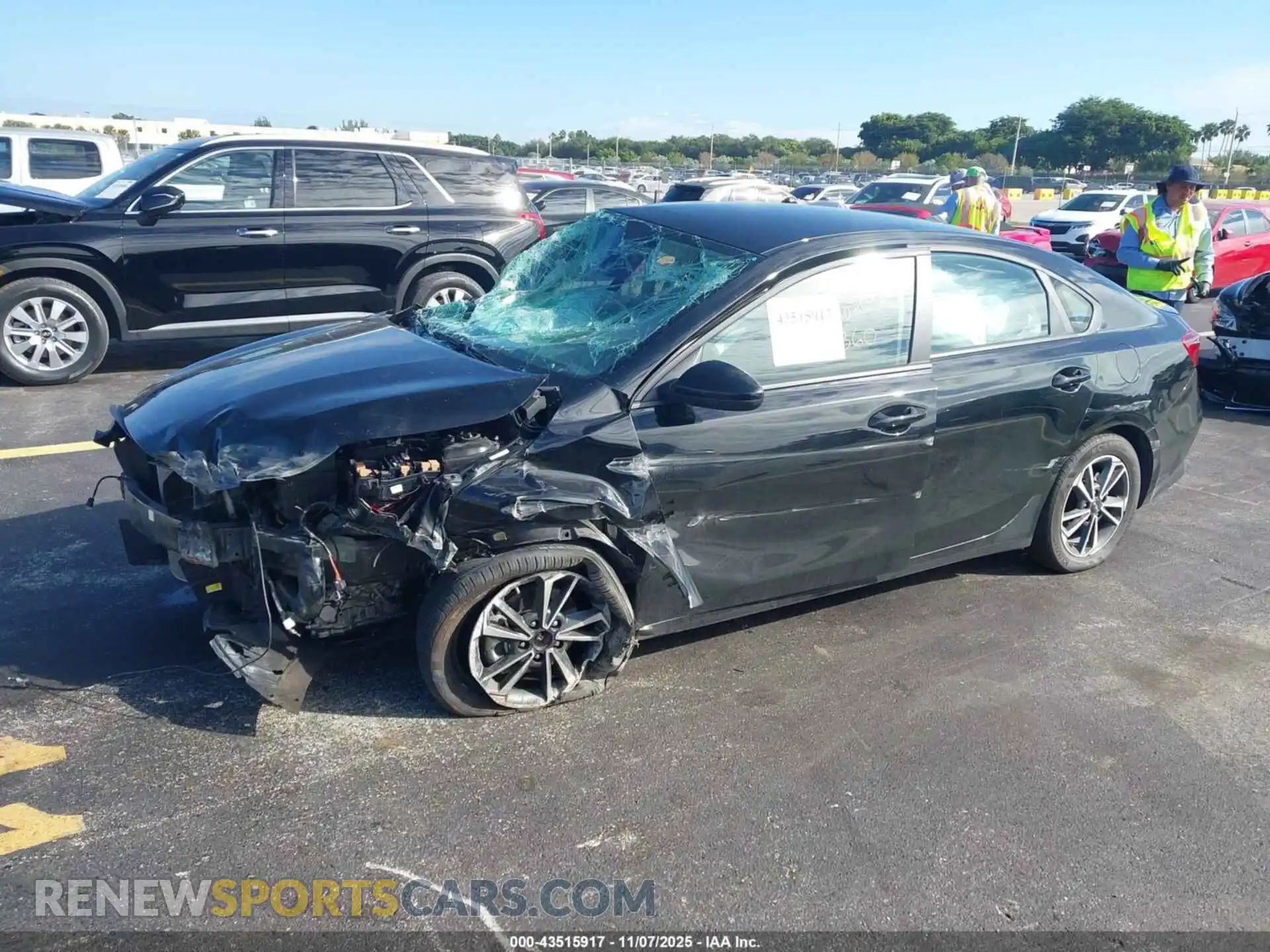 2 Photograph of a damaged car 3KPF24AD1PE647960 KIA FORTE 2023