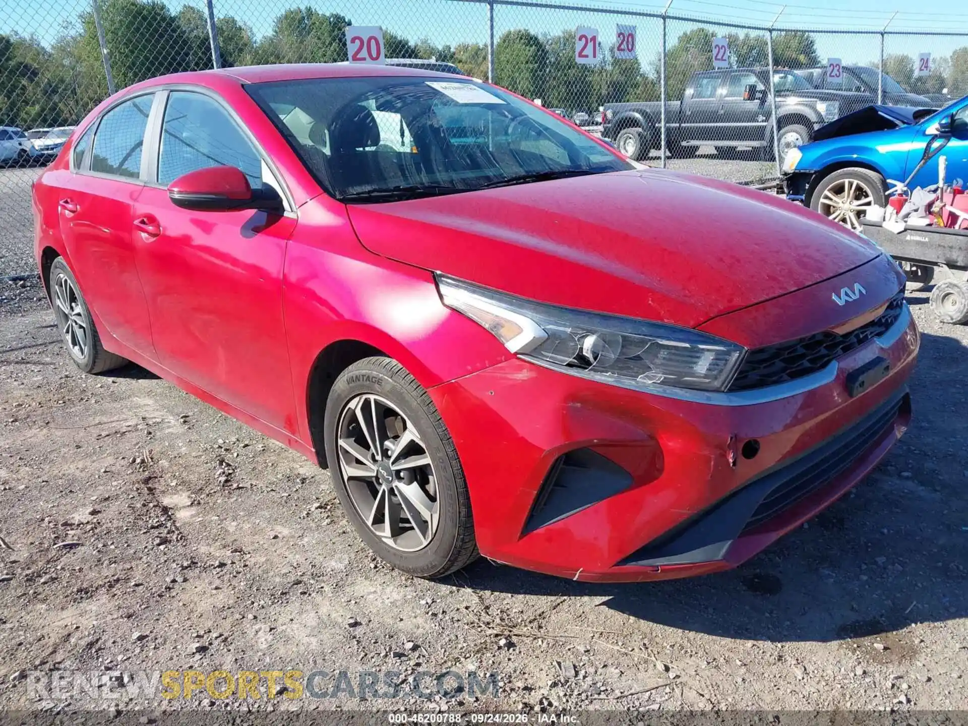 1 Photograph of a damaged car 3KPF24AD2PE582570 KIA FORTE 2023