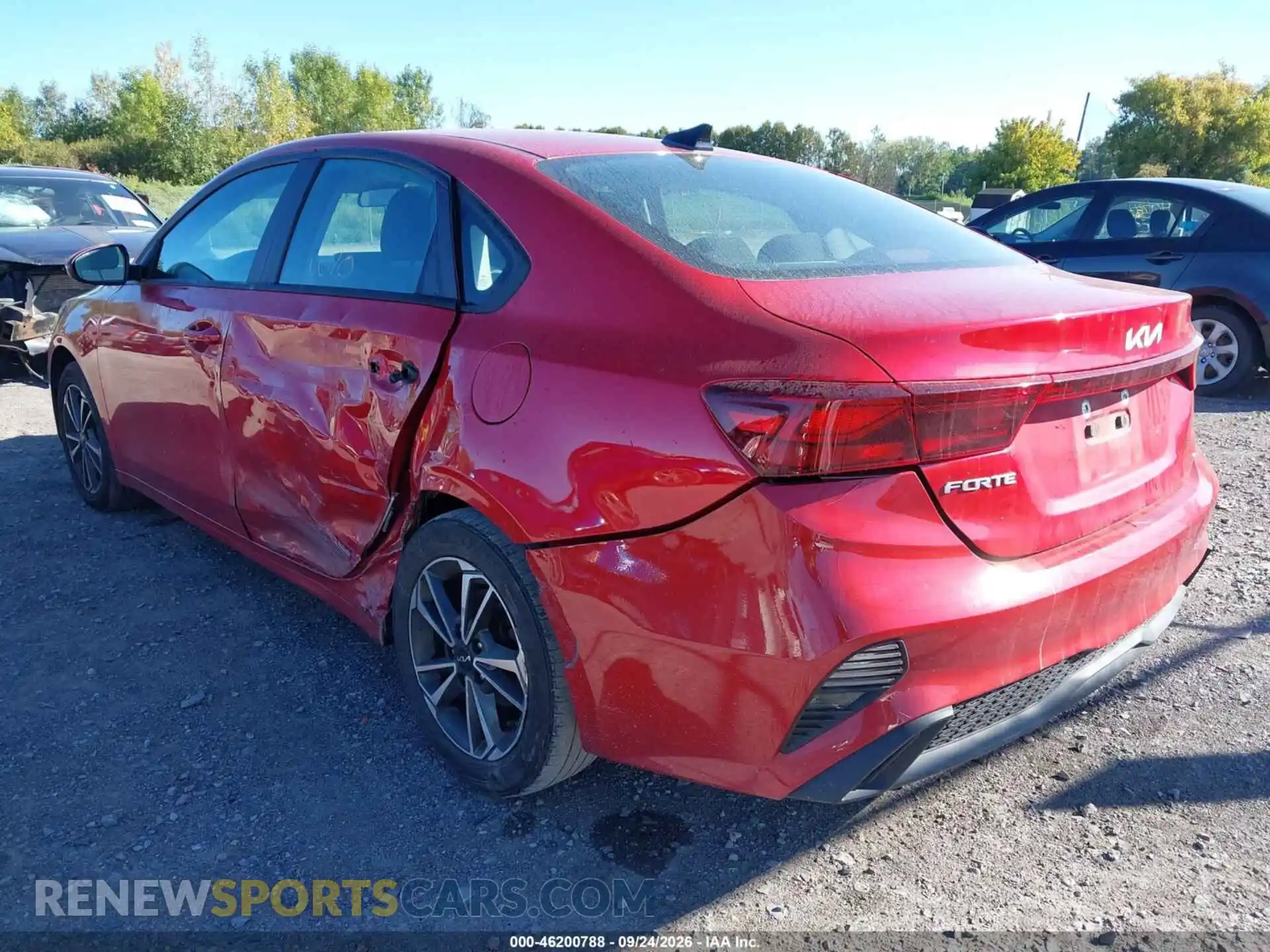 3 Photograph of a damaged car 3KPF24AD2PE582570 KIA FORTE 2023