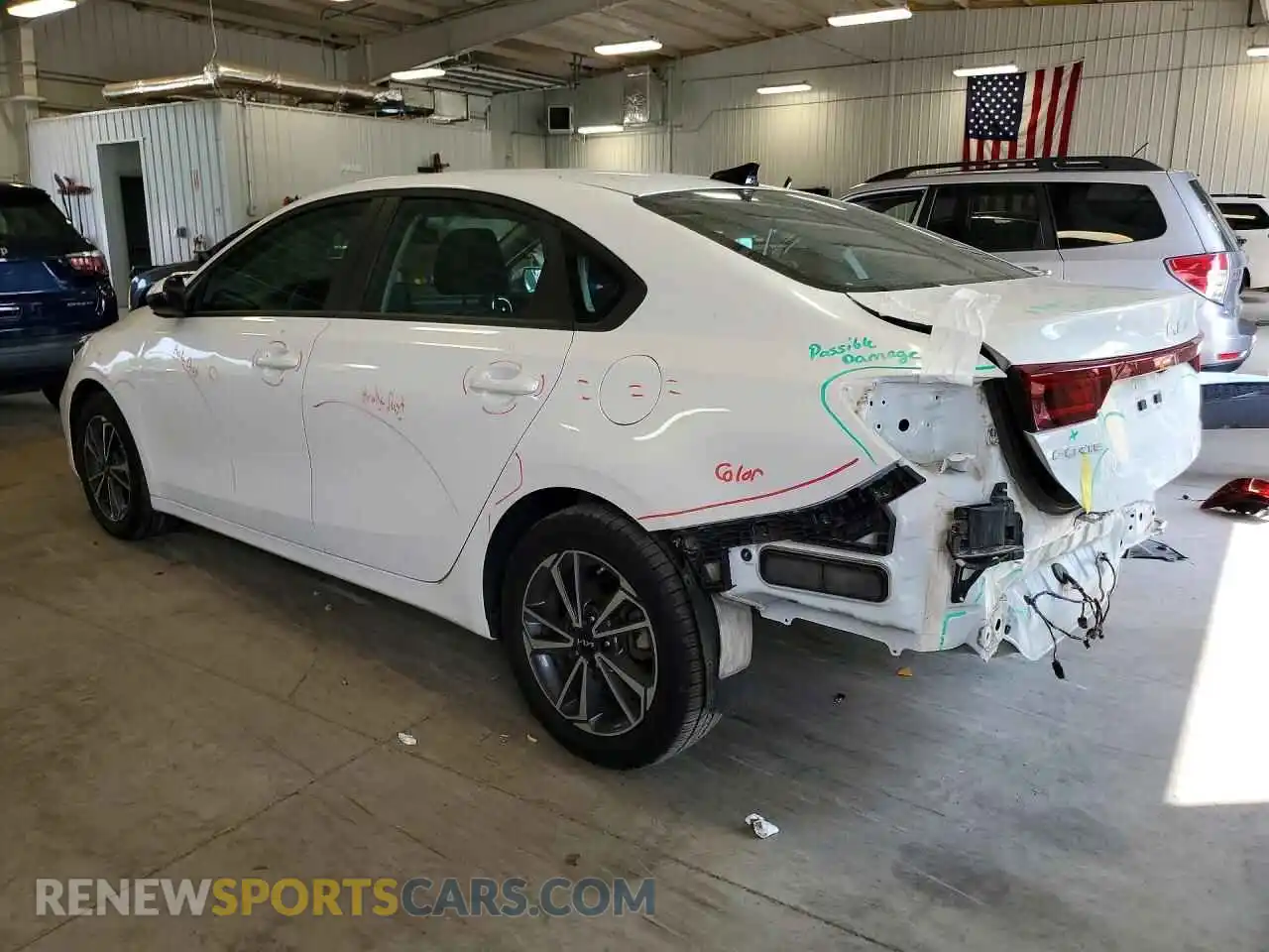 2 Photograph of a damaged car 3KPF24AD2PE593973 KIA FORTE 2023