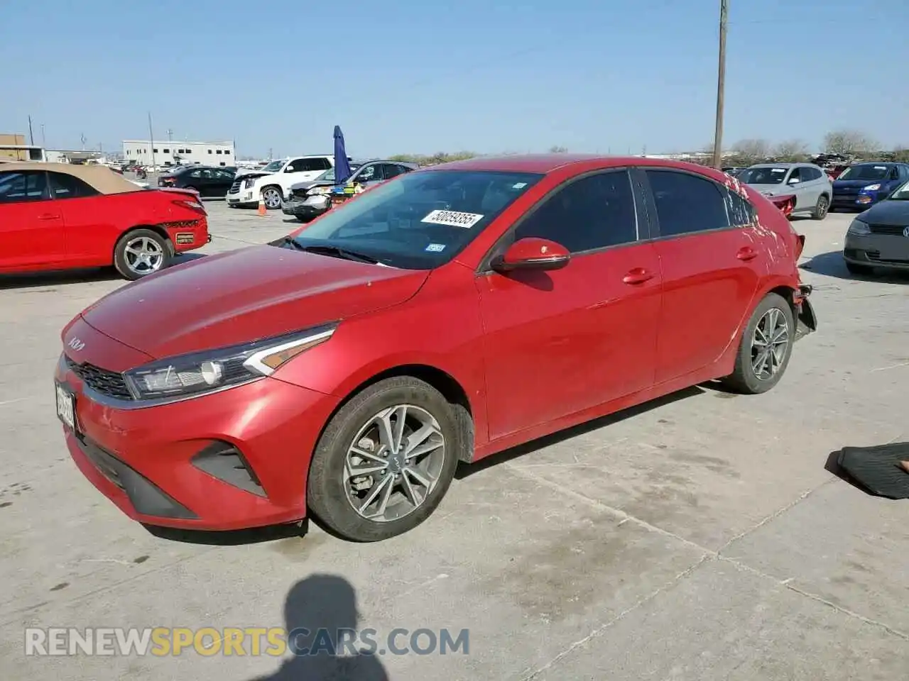 1 Photograph of a damaged car 3KPF24AD2PE597876 KIA FORTE 2023