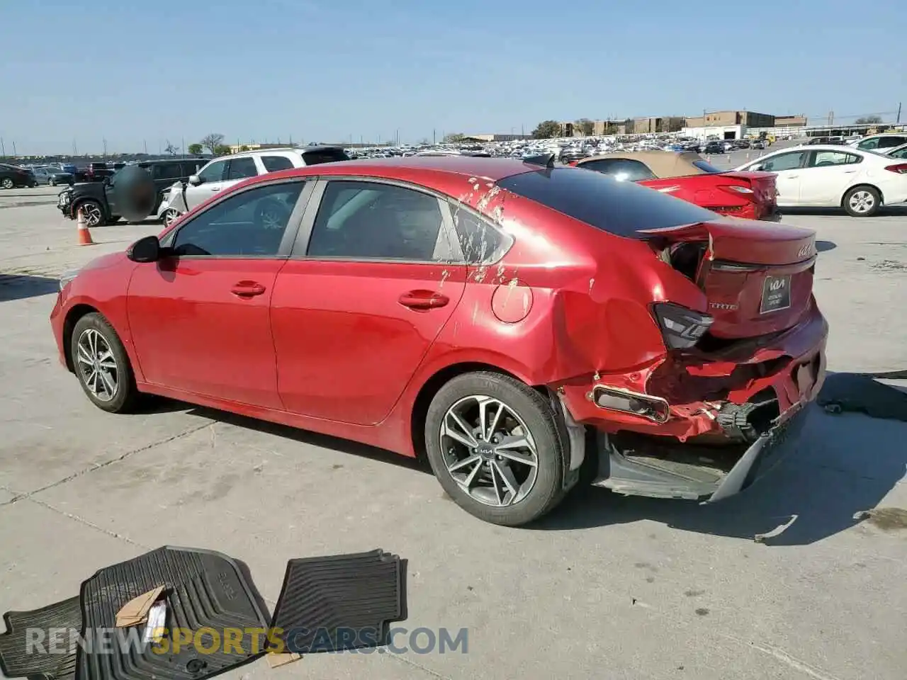 2 Photograph of a damaged car 3KPF24AD2PE597876 KIA FORTE 2023