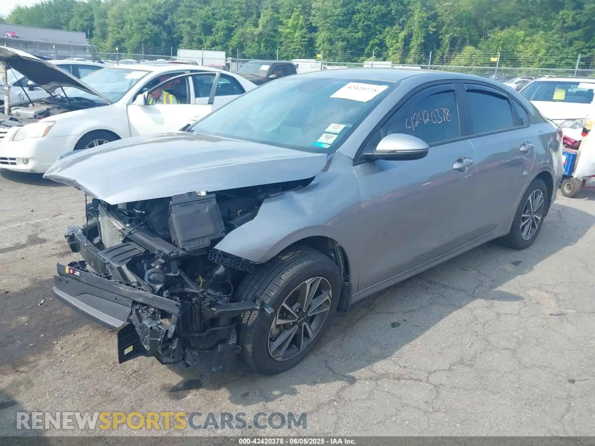 2 Photograph of a damaged car 3KPF24AD2PE665402 KIA FORTE 2023