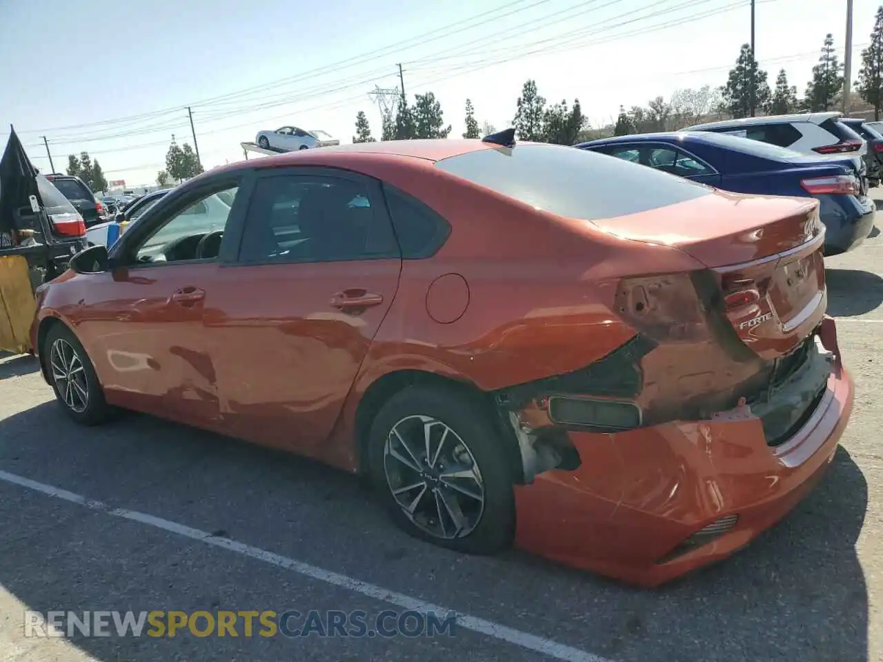 2 Photograph of a damaged car 3KPF24AD3PE507120 KIA FORTE 2023