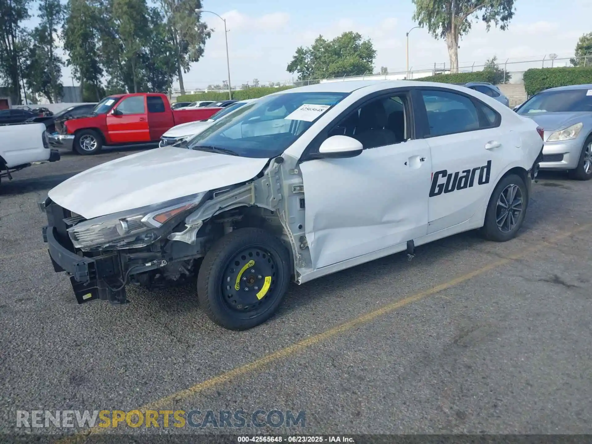 2 Photograph of a damaged car 3KPF24AD3PE524662 KIA FORTE 2023