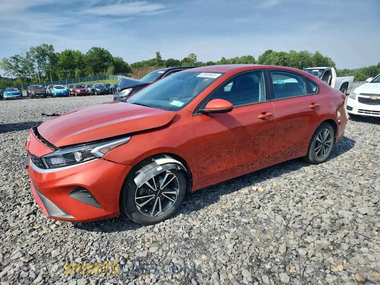 1 Photograph of a damaged car 3KPF24AD3PE551246 KIA FORTE 2023