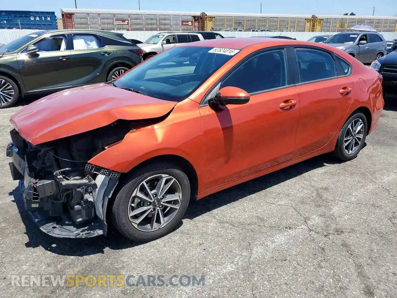 1 Photograph of a damaged car 3KPF24AD3PE562814 KIA FORTE 2023