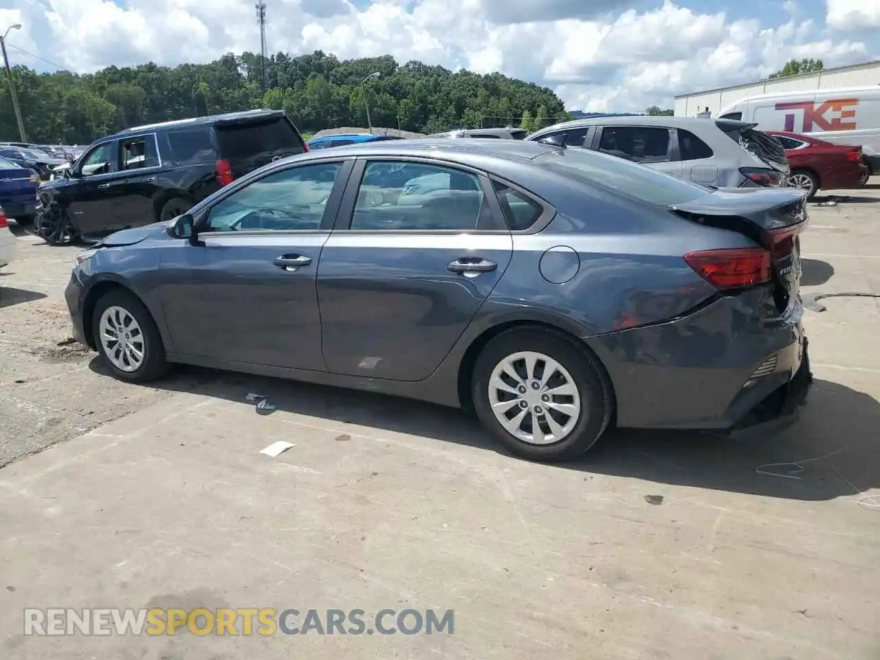 2 Photograph of a damaged car 3KPF24AD3PE569987 KIA FORTE 2023