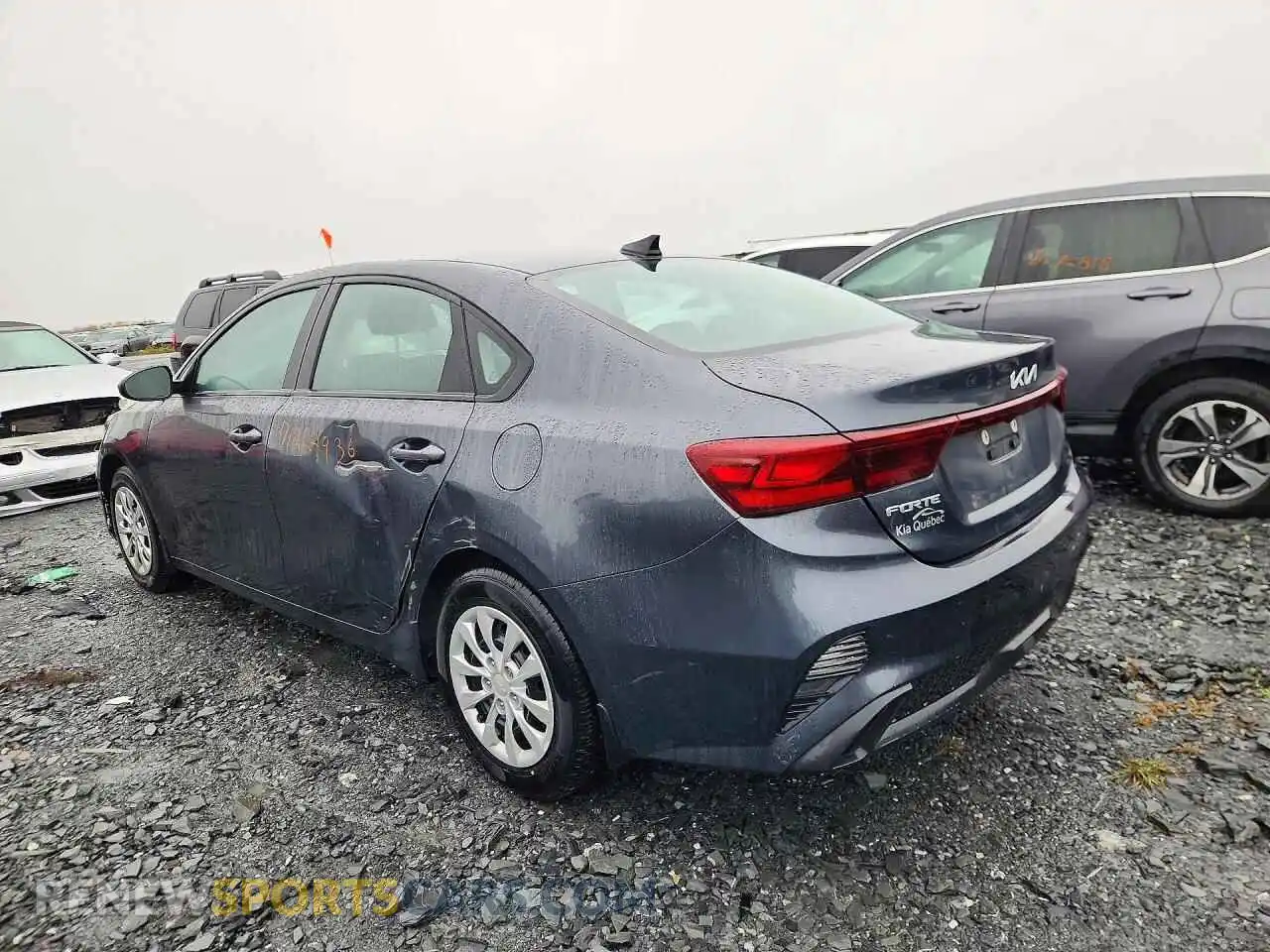 2 fotografías del automóvil dañado 3KPF24AD3PE577250 KIA FORTE 2023